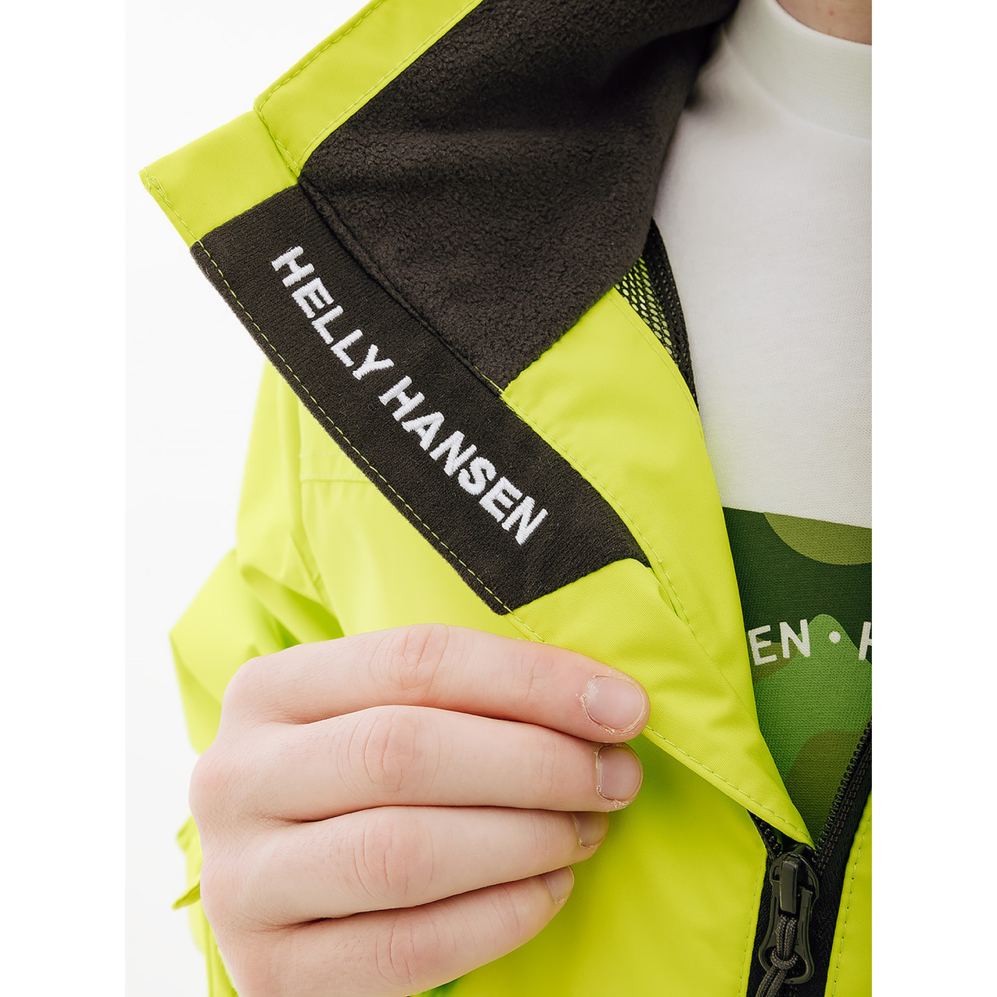 Чоловіча Куртка HELLY HANSEN CREW JACKET Салатовий  XL (7d30263-402 XL) - 2 - Robinzon.ua