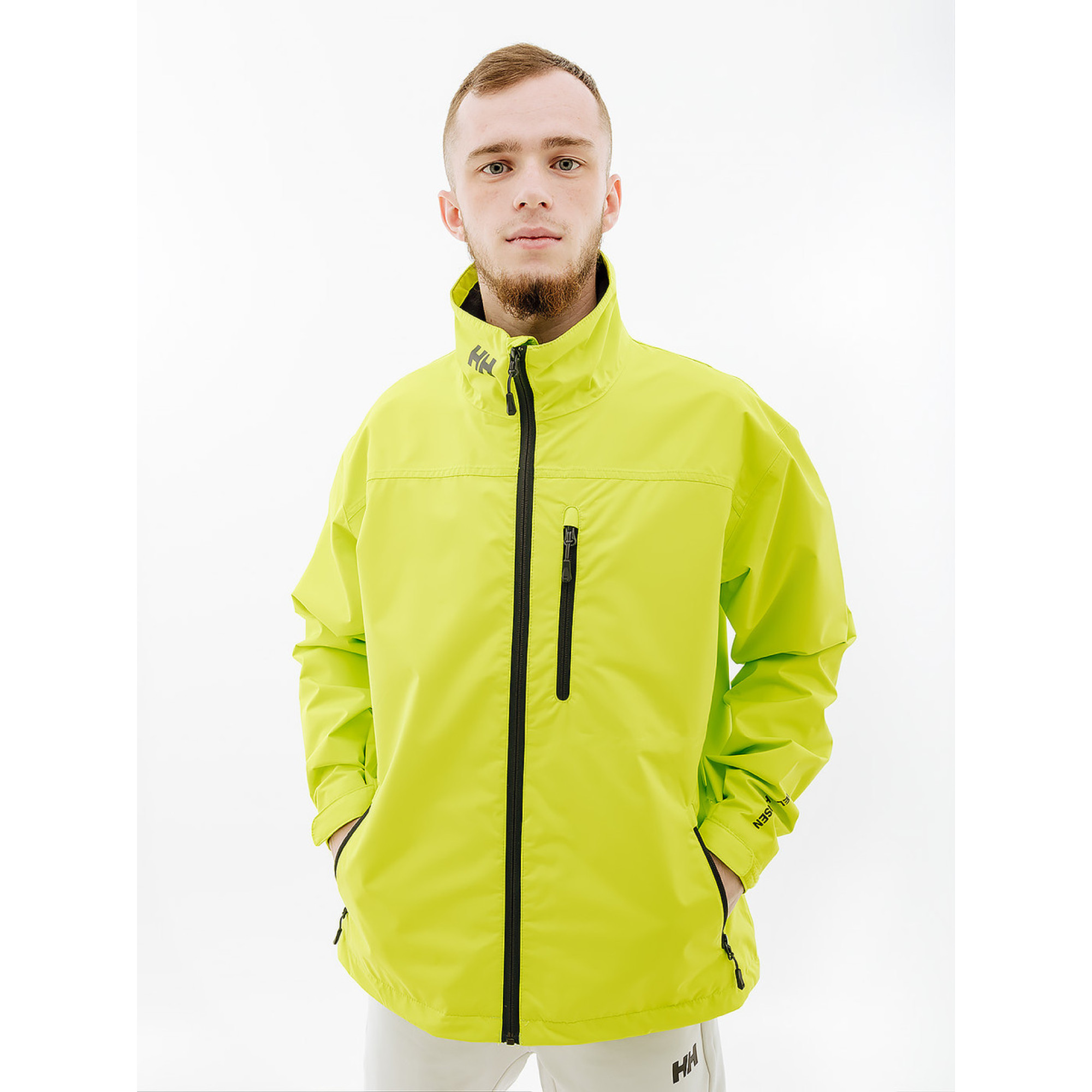 Чоловіча Куртка HELLY HANSEN CREW JACKET Салатовий  XL (7d30263-402 XL) - Robinzon.ua