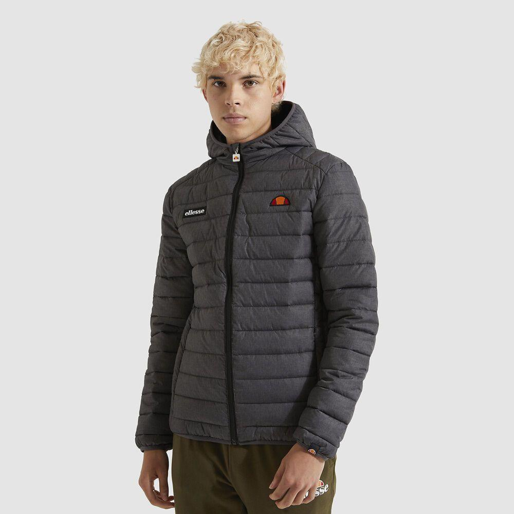 Чоловіча Куртка Ellesse Lombardy Padded Jacket Сірий 2XL (7dSHS01115-106 2XL) - 2 - Robinzon.ua