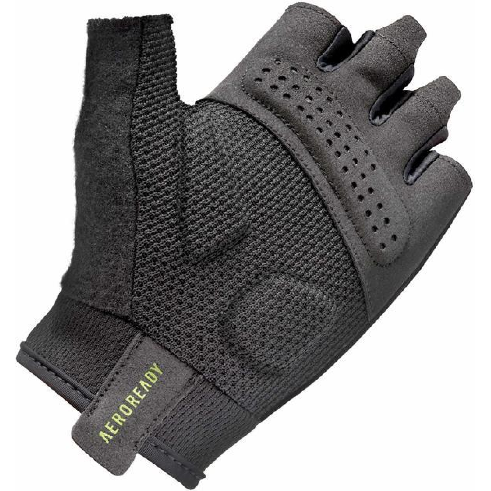 Перчатки для тренинга Adidas Essential Training Gloves черный, зеленый Уни M ADGB-15002GN M - 1 - Robinzon.ua