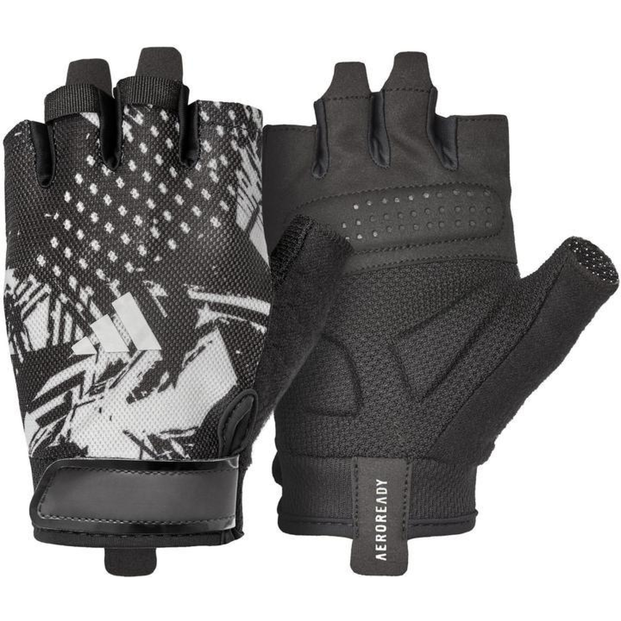 Рукавички для тренінгу Adidas Essential Training Gloves чорний, сірий Уні M ADGB-15002AB M - Robinzon.ua