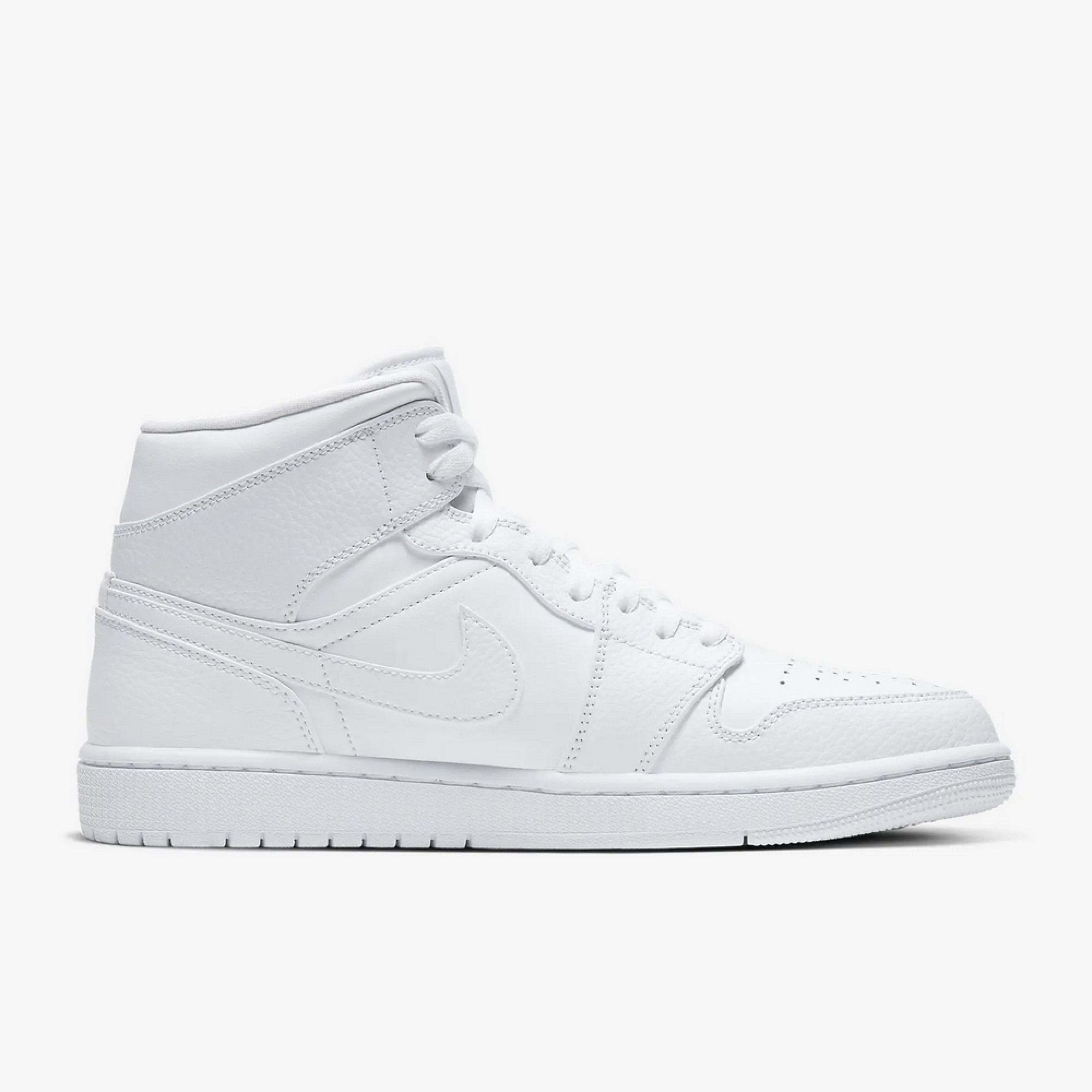 Чоловічі Кросівки Air Jordan 1 Mid Білий 40 (7d554724-130 40) - 2 - Robinzon.ua