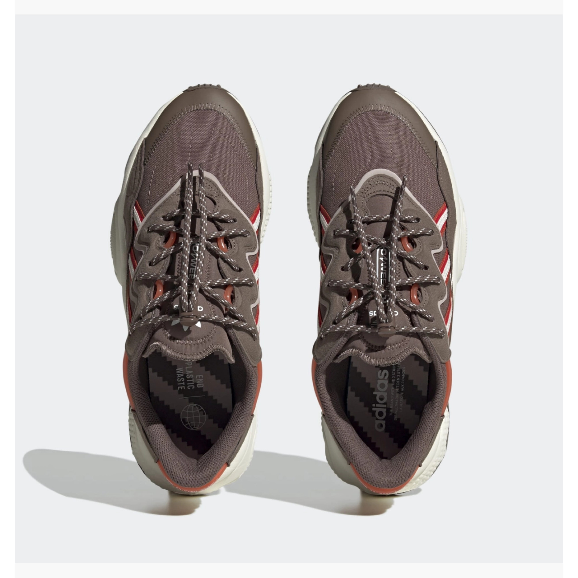 Чоловічі Кросівки Adidas Originals Ozweego Коричневий 42.5 (7dID4360 42.5) - 2 - Robinzon.ua