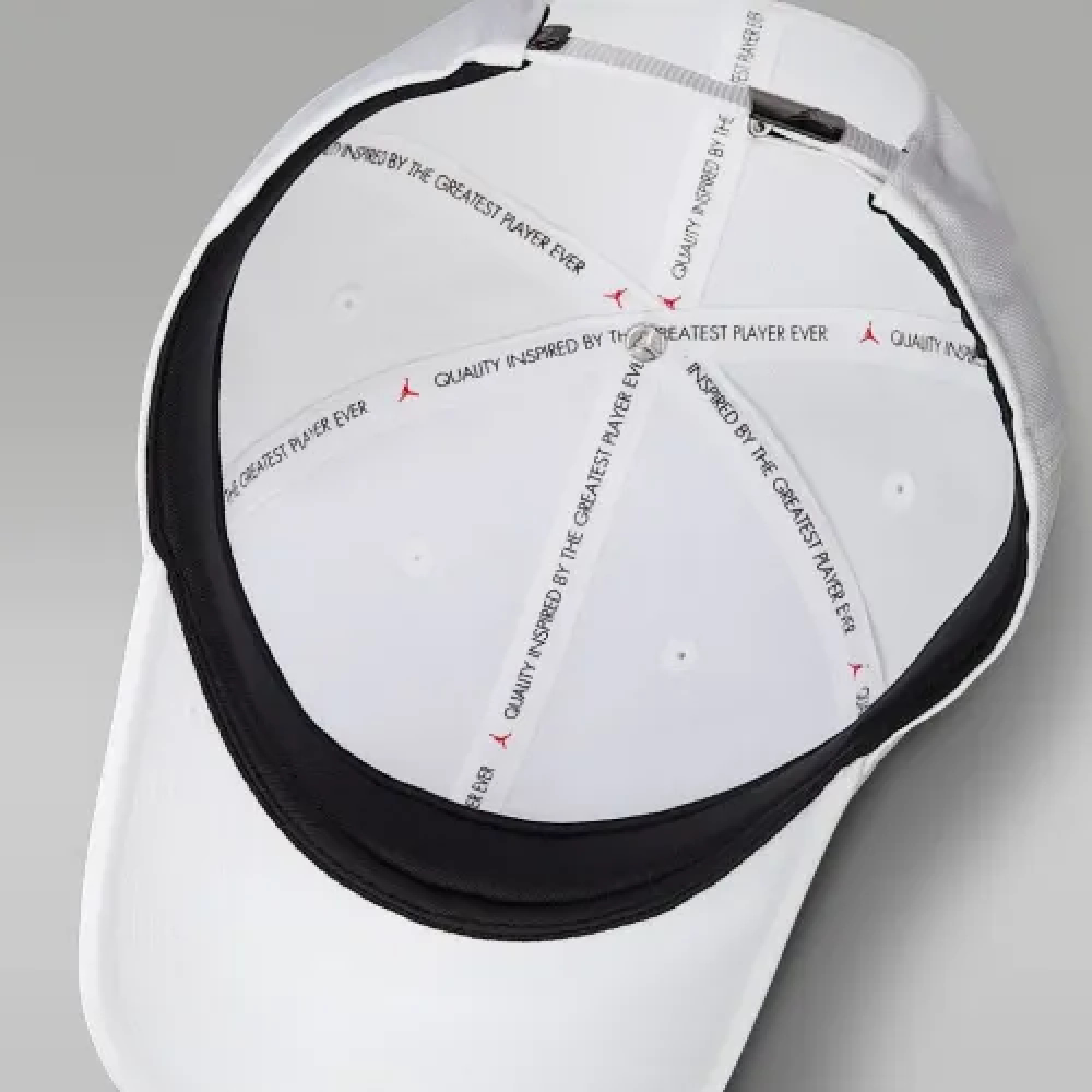 Бейсболка Jordan UJ RISE CAP S CB MTL JM Белый L-XL (7dHM5750-100 L-XL) - 4 - Robinzon.ua