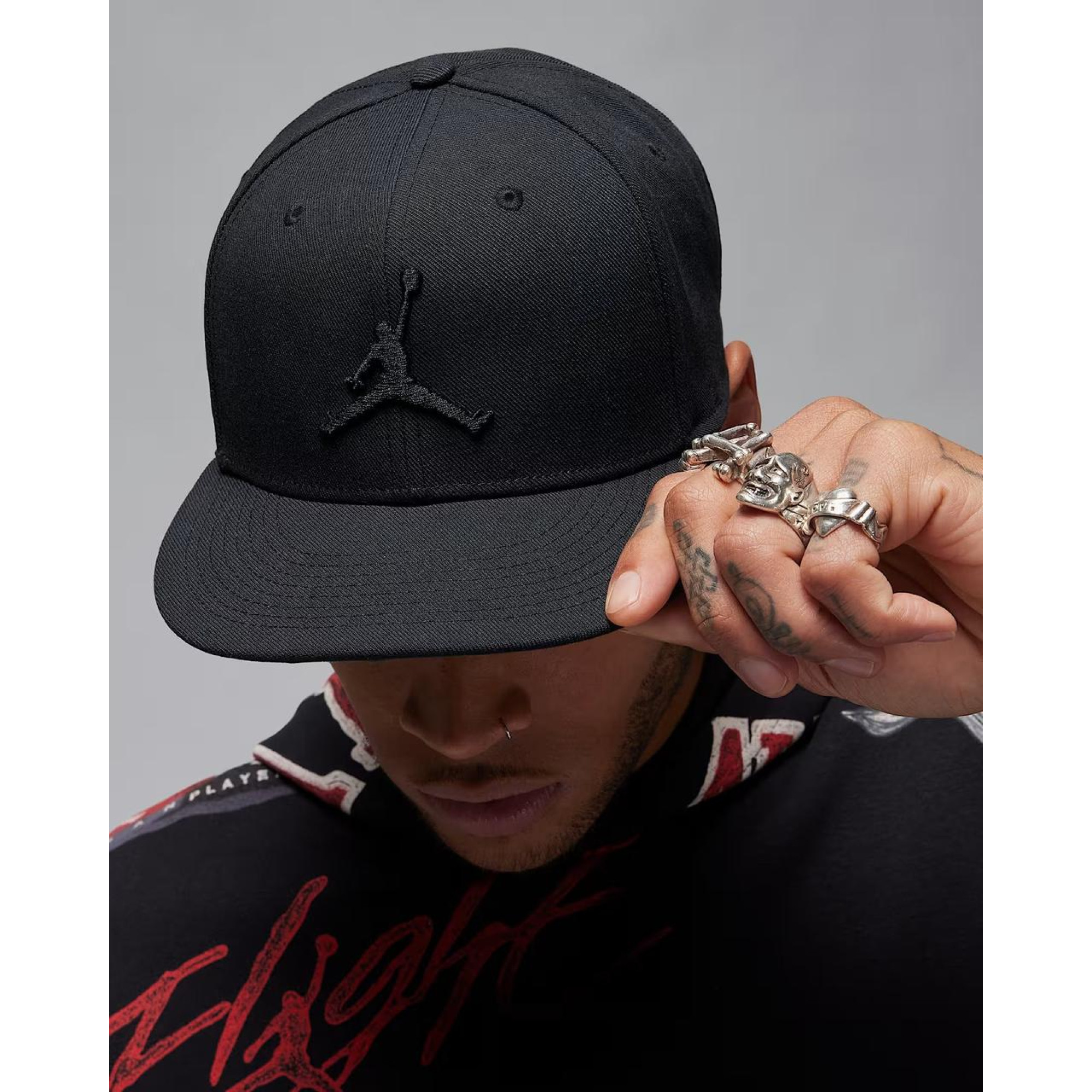 Бейсболка Jordan U PRO CAP S FB JUMPMAN Черный M-L (7dFV5296-011 M-L) - 2 - Robinzon.ua