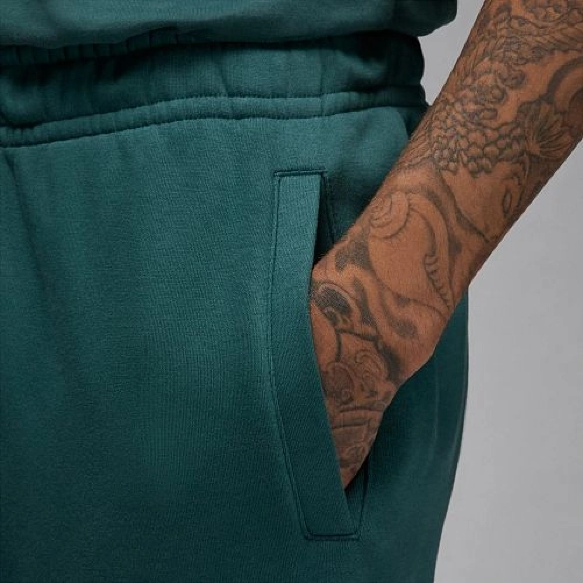 Чоловічі Штани JORDAN M J ESS FLC BASELINE PANT Зелений M (7dFD7345-366 M) - 2 - Robinzon.ua