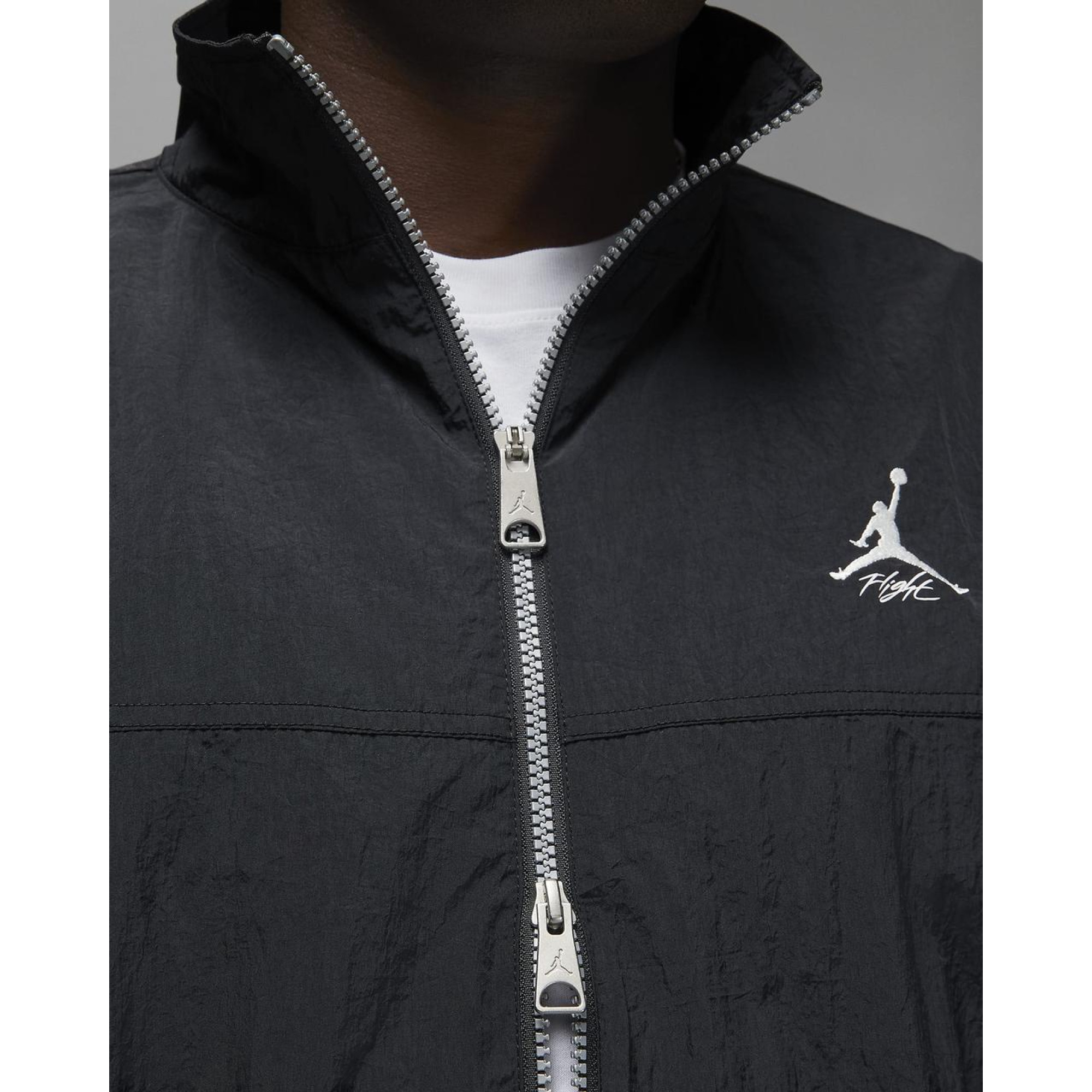 Чоловіча Куртка Jordan M J ESS STMT WARMUP JKT Чорний L (7dFB7294-010 L) - 3 - Robinzon.ua