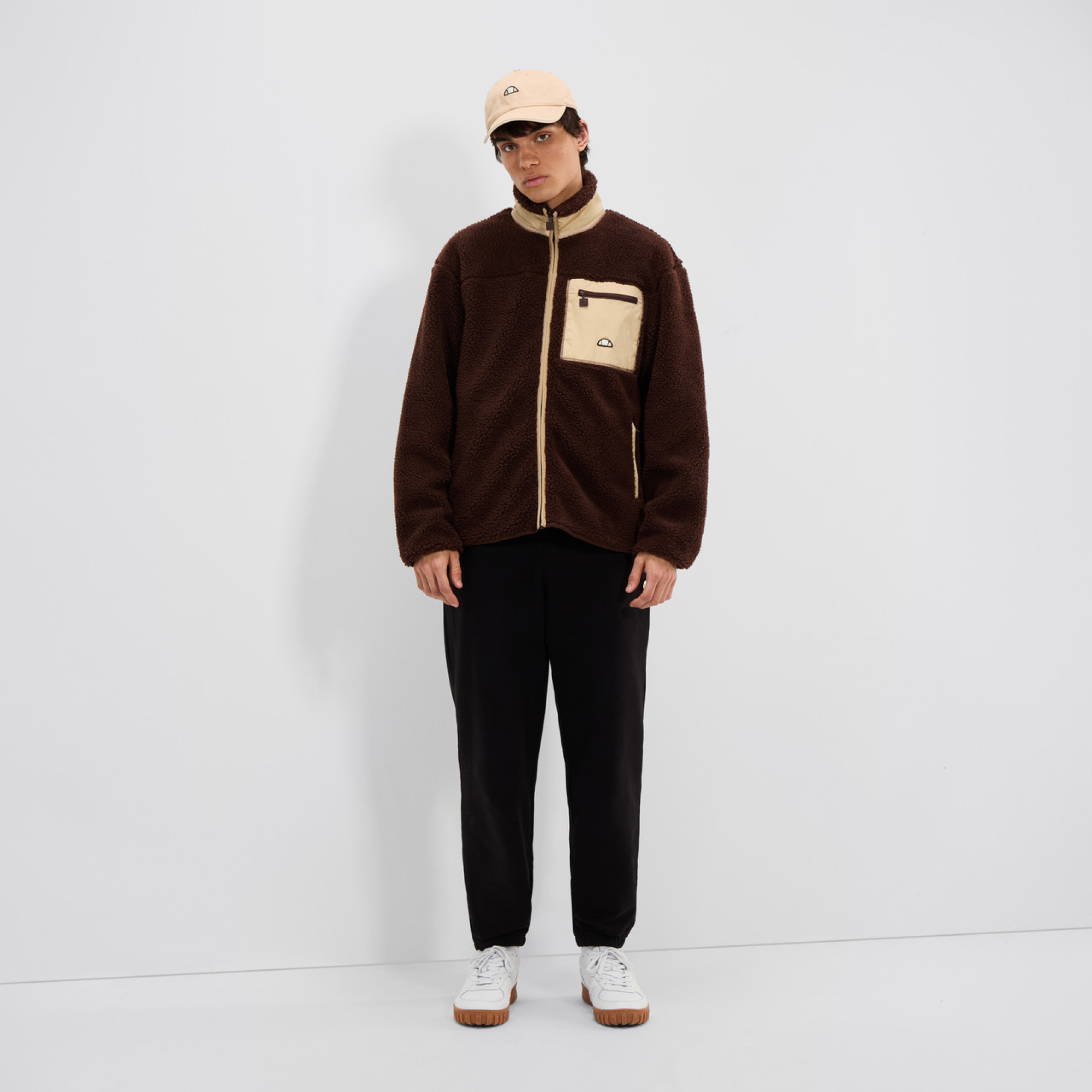 Чоловіча Куртка Ellesse Viterbo FZ Jacket Коричневий M (7dSHX21082-200 M) - 1 - Robinzon.ua