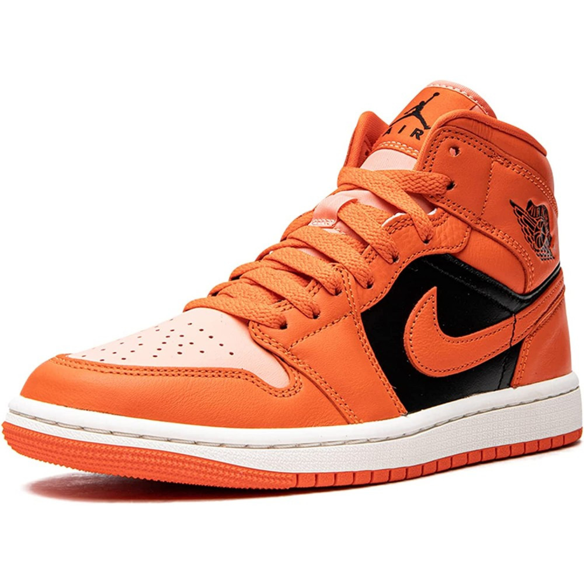 Женские Кроссовки Air Jordan 1 Mid Оранжевый 42 (7dDM3381-600 42) - 2 - Robinzon.ua