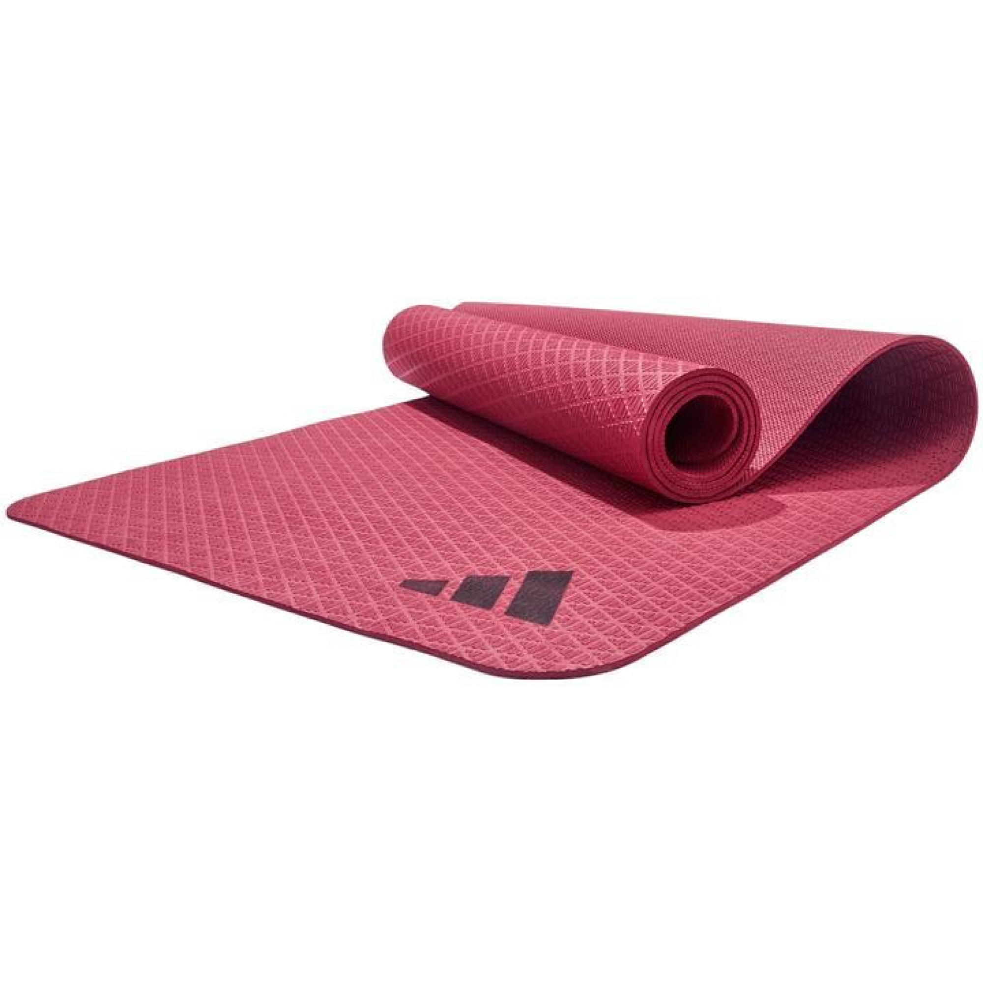 Двосторонній килимок для йоги Adidas Yoga Mat бордовий Уні 176 х 61 х 0,4 см ADYG-10001CB Двосторонній килимок для йоги Adidas Yoga Mat бордовий Уні 176 х 61 х 0,4 см ADYG-10001CB - Robinzon.ua
