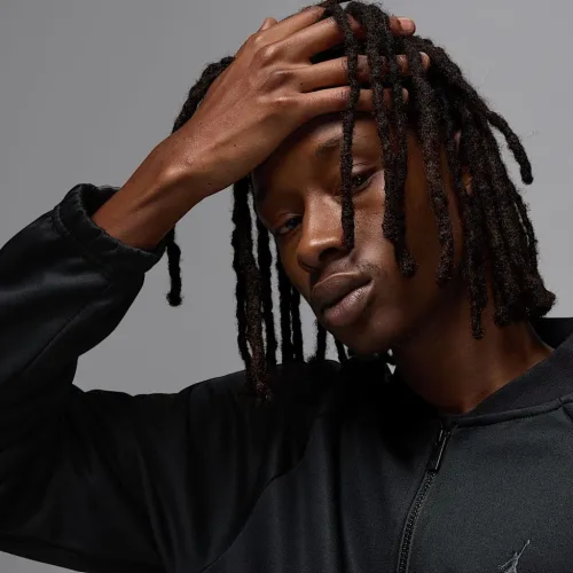 Чоловіча Спортивна кофта Jordan MBRK TRACK SUIT JKT Чорний L (7dHF9339-010 L) - 2 - Robinzon.ua