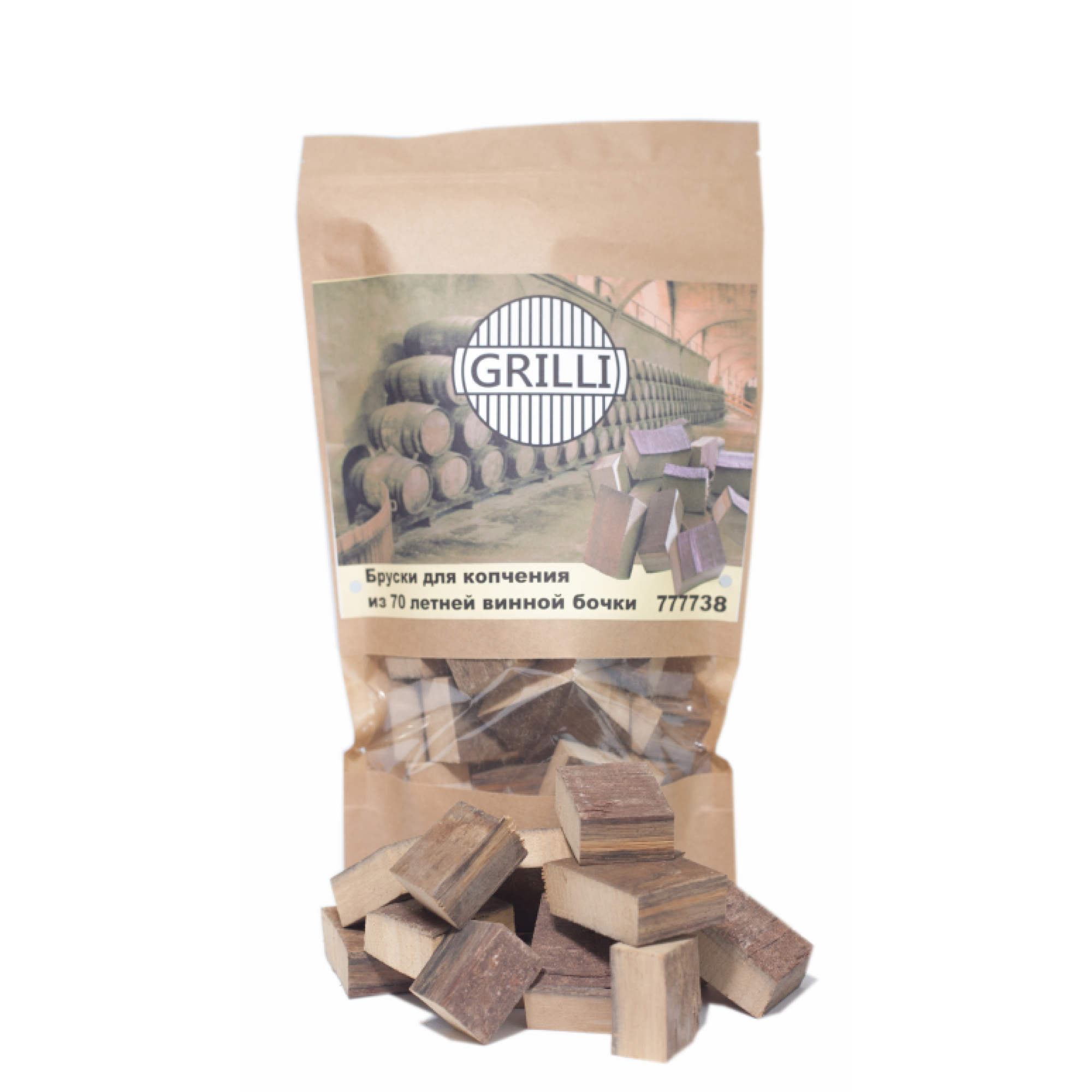 Бруски для копчення з 70 річної винної бочки 500г 777738 - Robinzon.ua