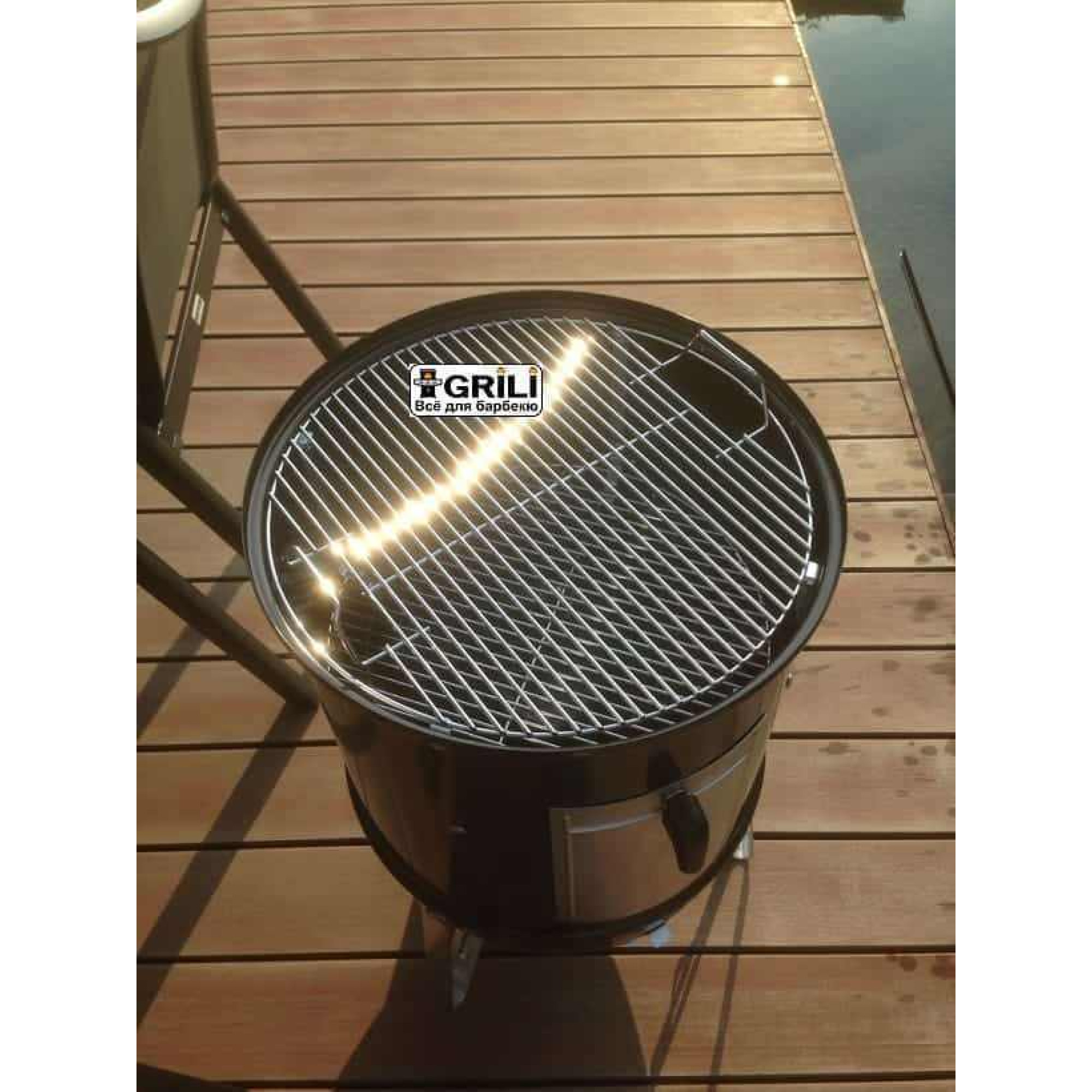 Угольная коптильня 47 см Weber 721004. - 4 - Robinzon.ua