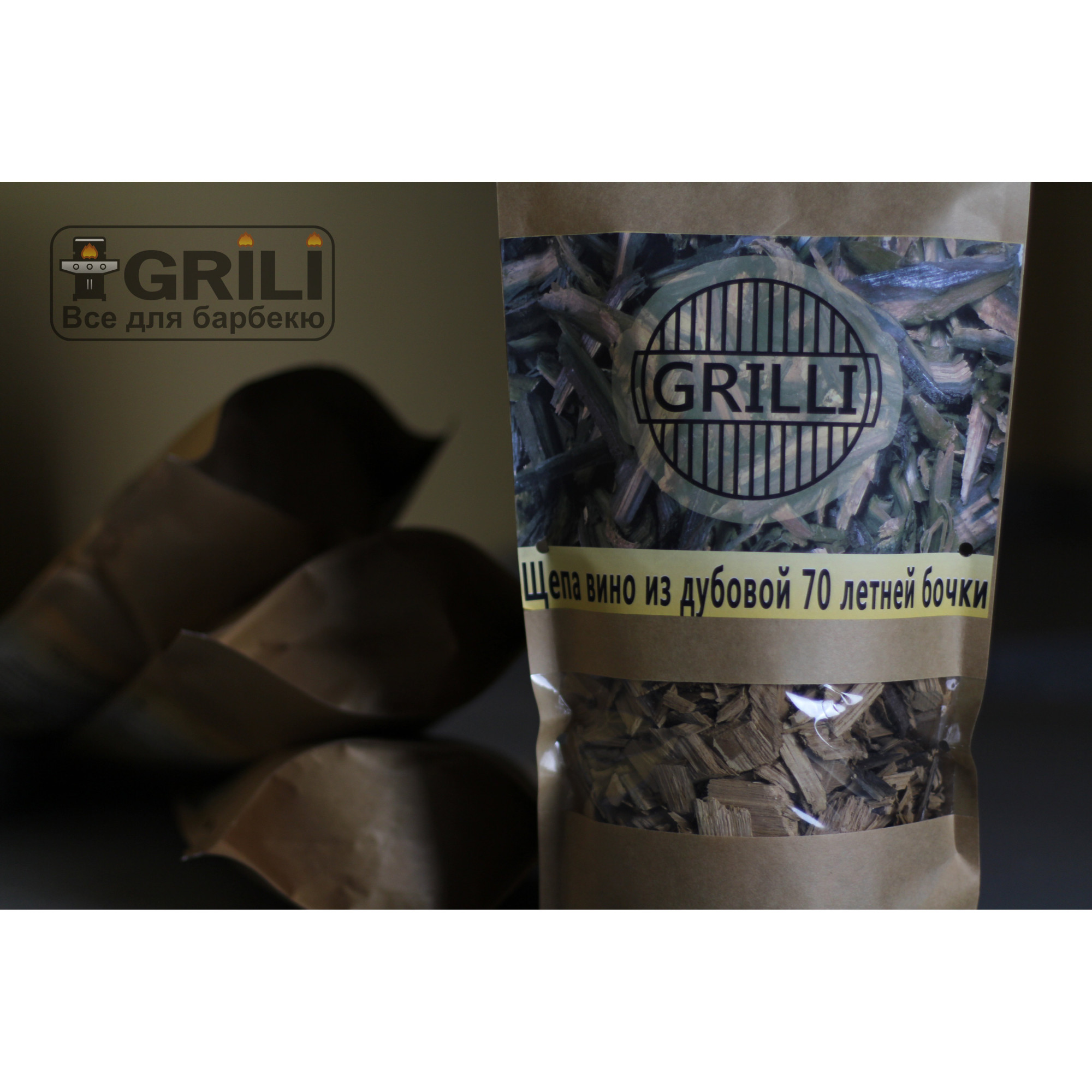 Ексклюзив! Тріска з дубової 70-річної бочки вино 500г GRILLI 77780 - 3 - Robinzon.ua