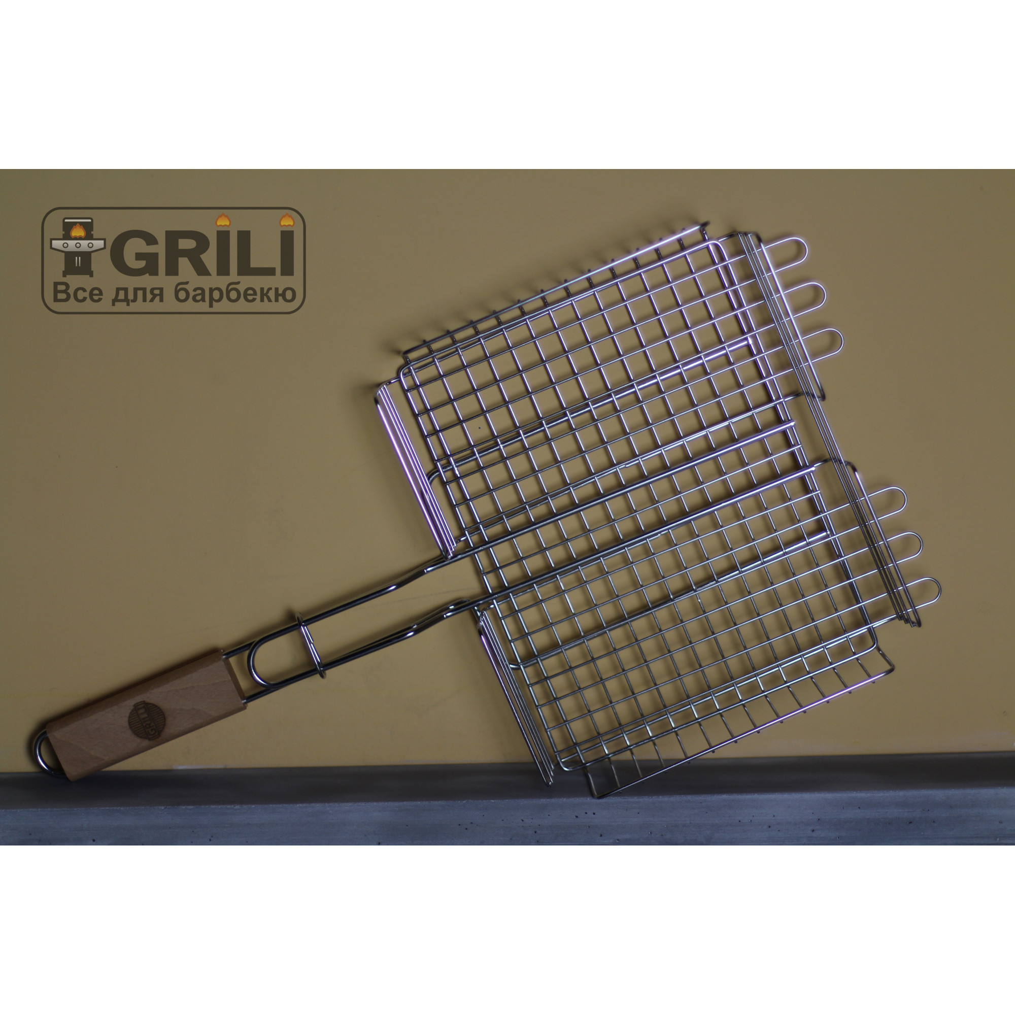 peque&ntilde;a решетка-гриль для барбекю GRILLI 77773. - 1 - Robinzon.ua