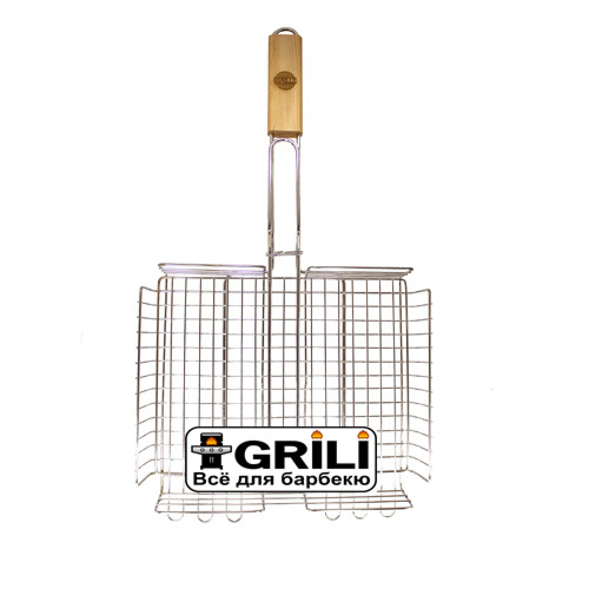Маленька решітка-гриль для барбекю GRILLI 77773 - Robinzon.ua