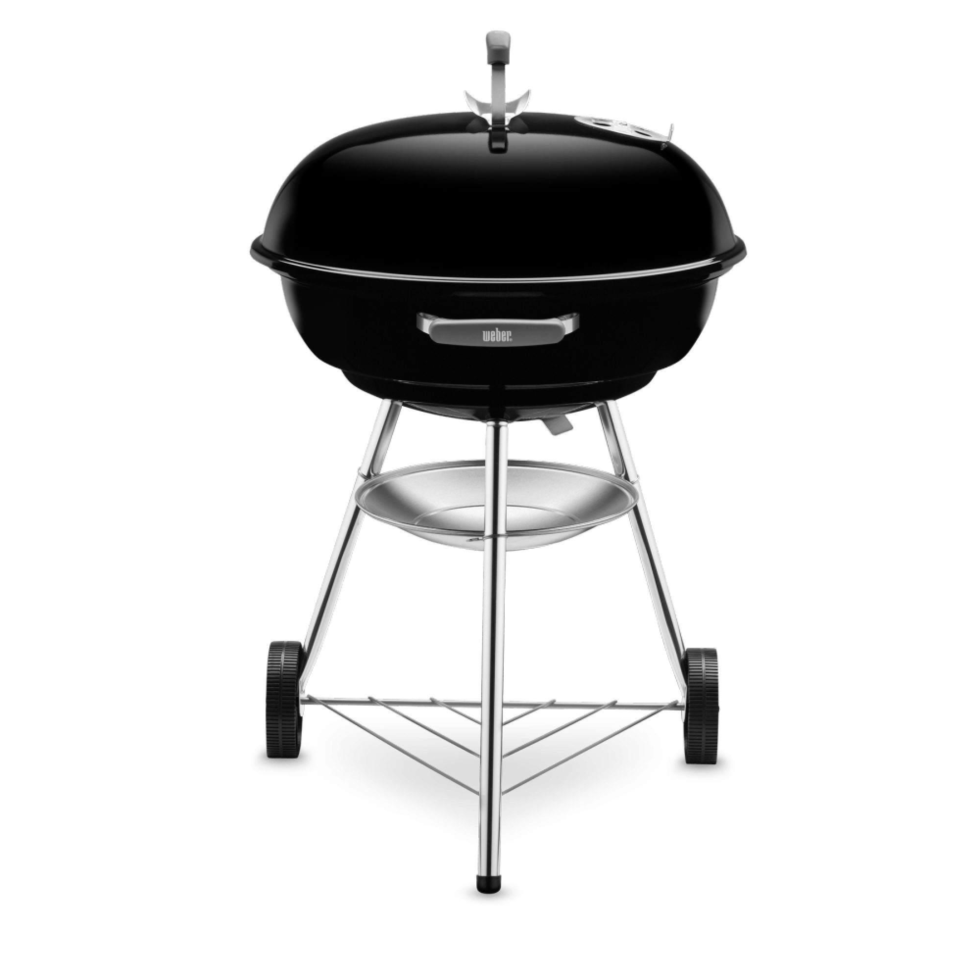 Вугільний гриль Compact Kettle 57см чорний Weber 1321004 - 3 - Robinzon.ua