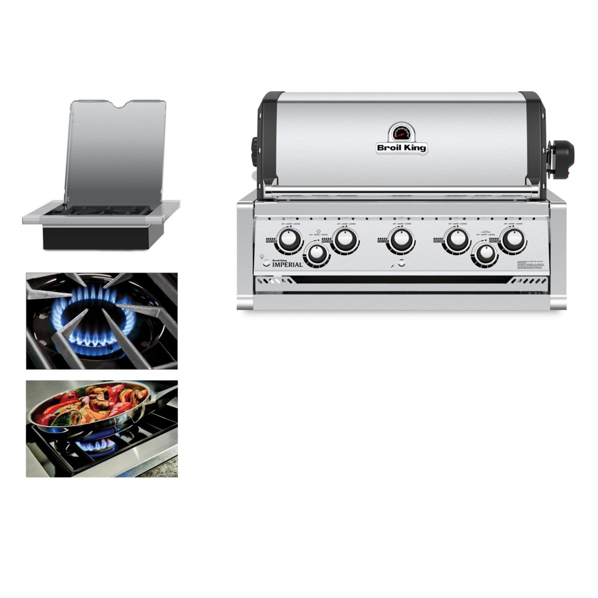 Встроенный газовый гриль Broil King Imperial 590 BI 998083. - 3 - Robinzon.ua