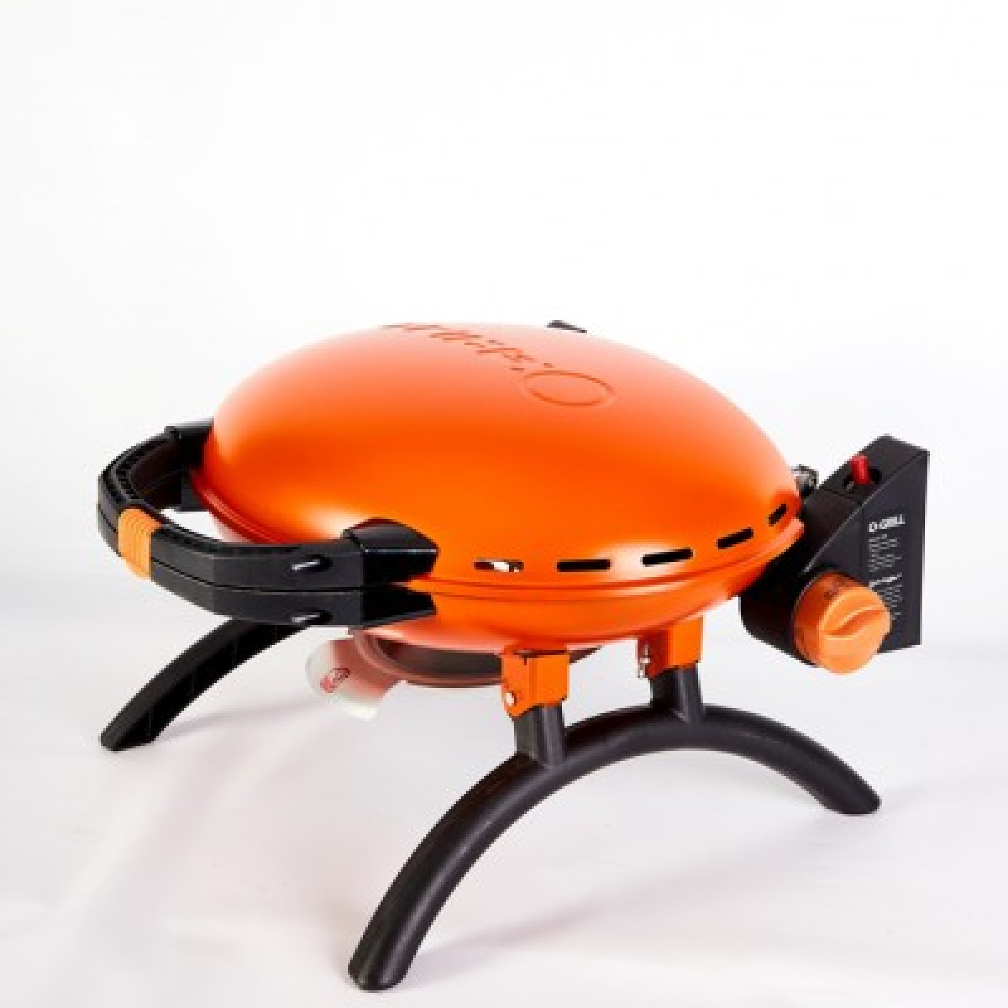 Портативний переносний газовий гриль O-GRILL 500, помаранчевий + шланг в подарунок! - Robinzon.ua