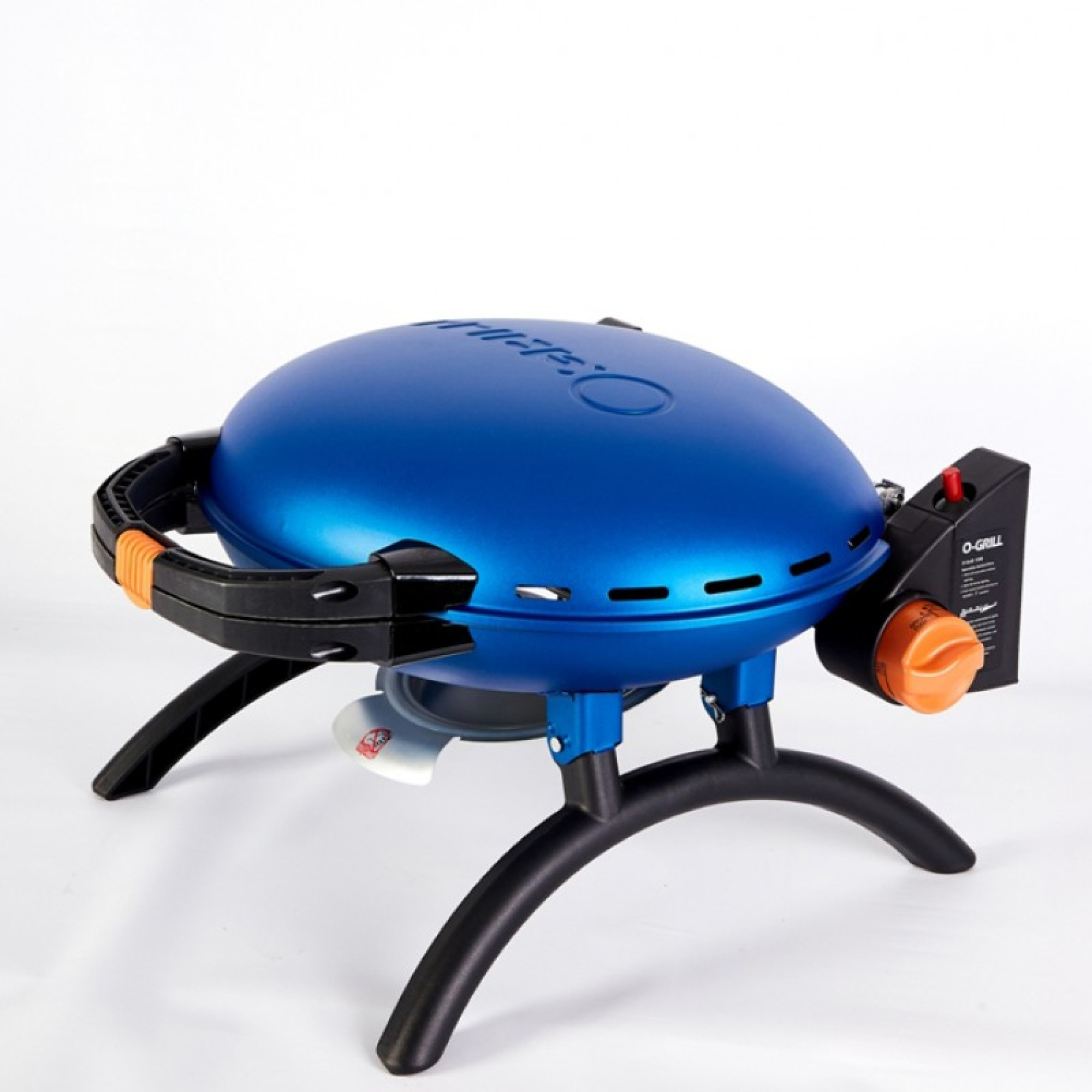 Портативний переносний газовий гриль O-GRILL 500, синій + шланг в подарунок! - 6 - Robinzon.ua