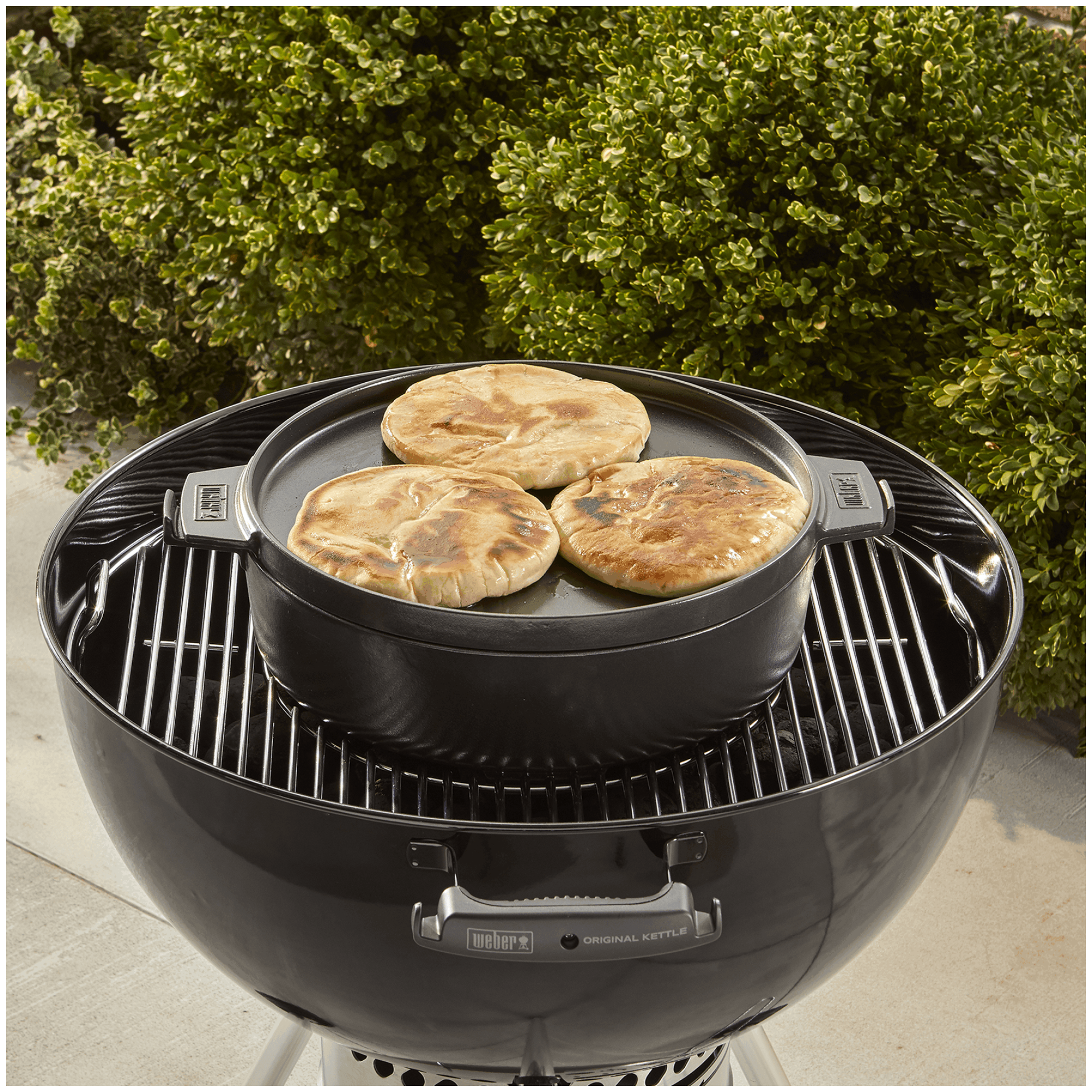 Голландская сковорода 2в1 Weber GBS 8857. - 3 - Robinzon.ua