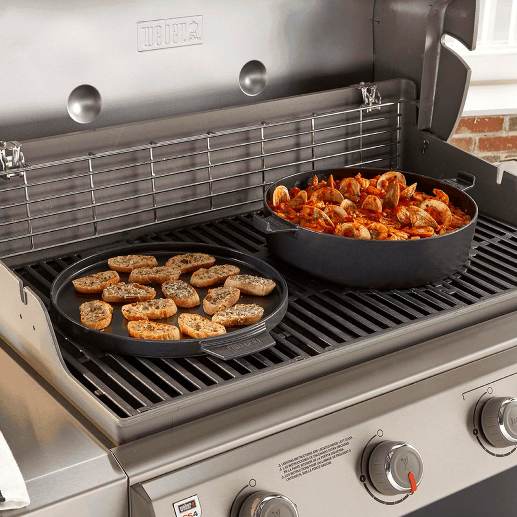 Голландська сковорода 2в1 Weber GBS 8857 - Robinzon.ua