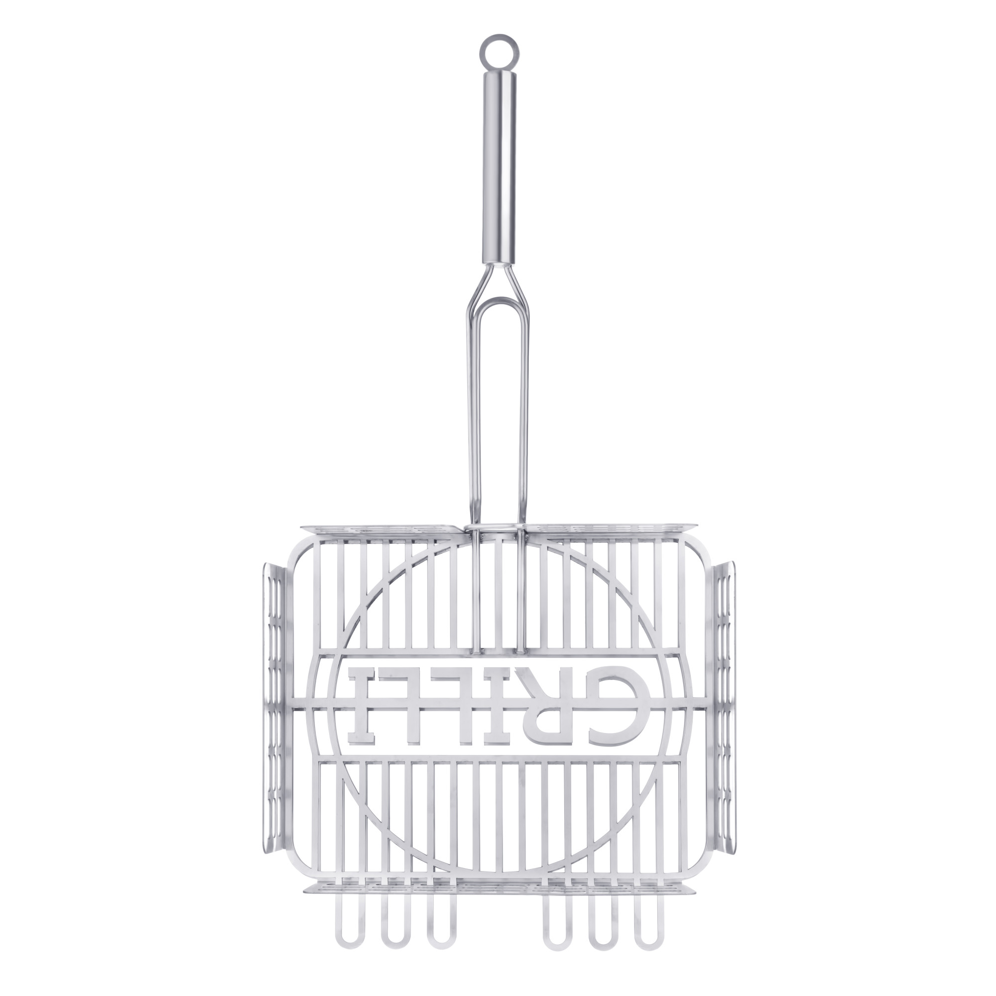 Решетка-гриль для барбекю из пищевой нержавеющей стали 1.5мм 31*26см GRILLI 777766. - 1 Решетка-гриль для барбекю из пищевой нержавеющей стали 1.5мм 31*26см GRILLI 777766. - 1 - Robinzon.ua