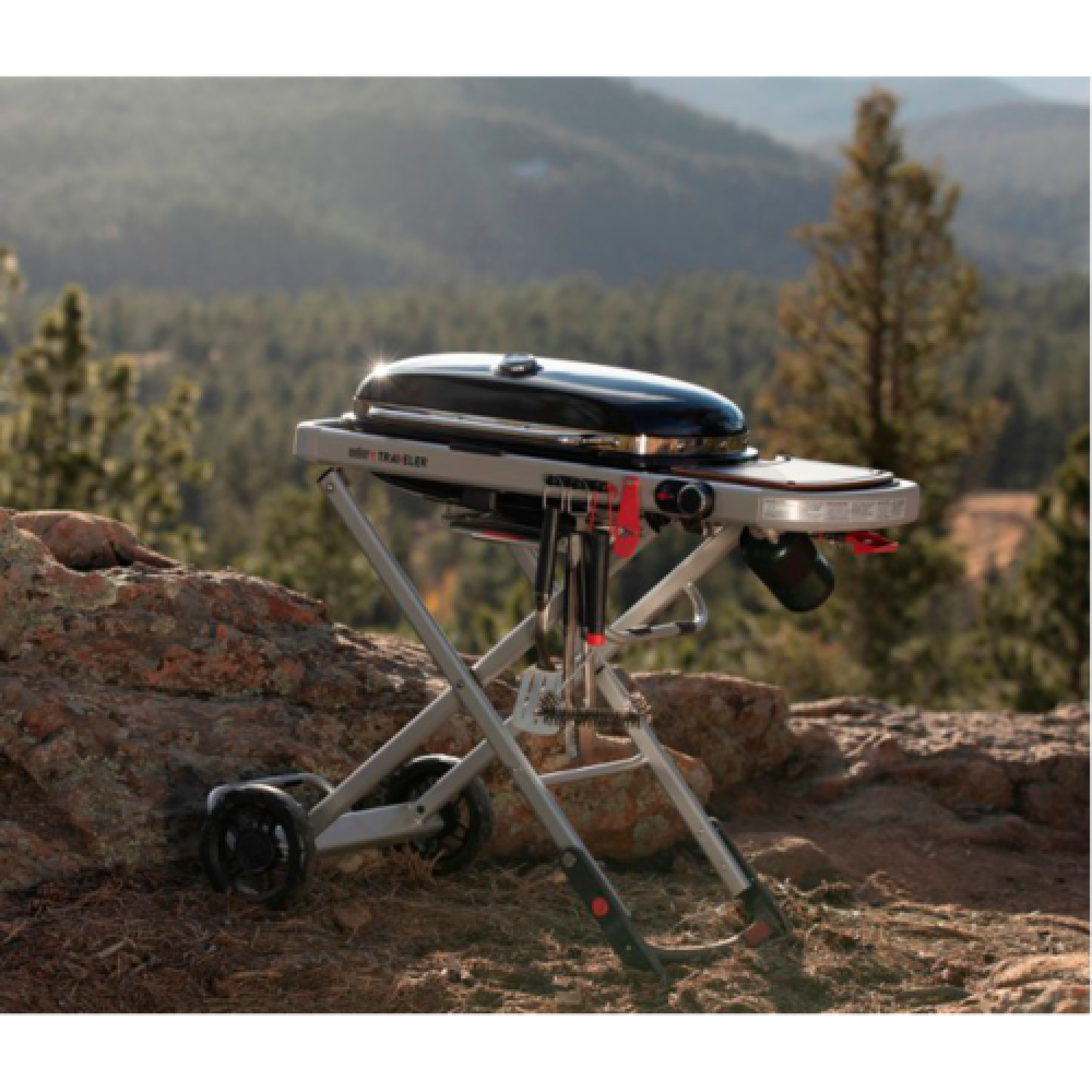 Газовий гриль Weber Traveler чорний 9010075 - 1 - Robinzon.ua