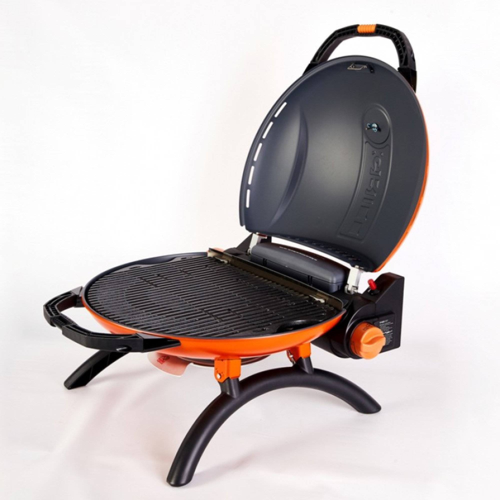Портативний переносний газовий гриль O-GRILL 900, помаранчевий + шланг в подарунок! - 4 - Robinzon.ua