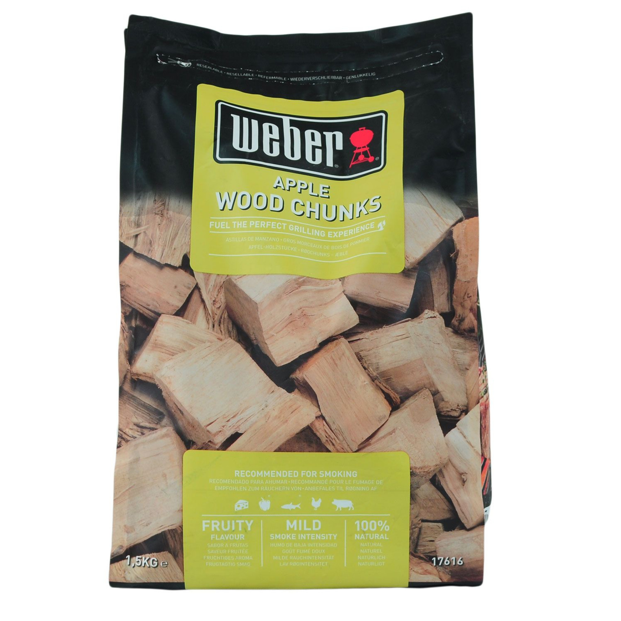 Бруски для копчення яблуко 1,5кг Weber (17616) - Robinzon.ua