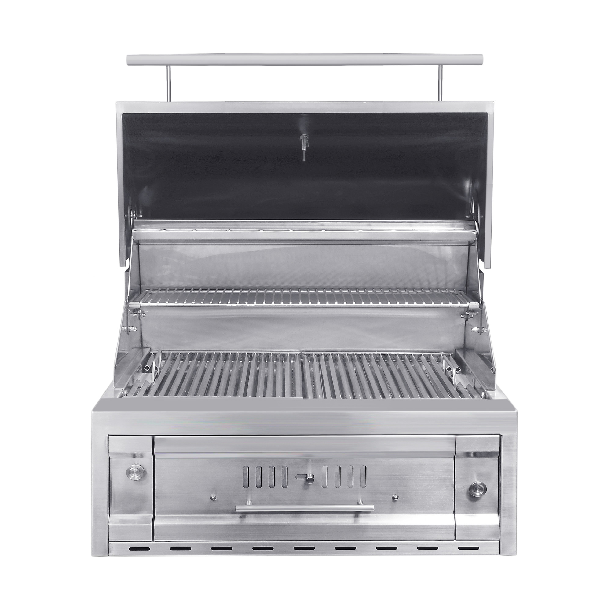 Вугільно-дров''яний гриль що вбудовується Fiery Fish тм GRILLI - 1 - Robinzon.ua