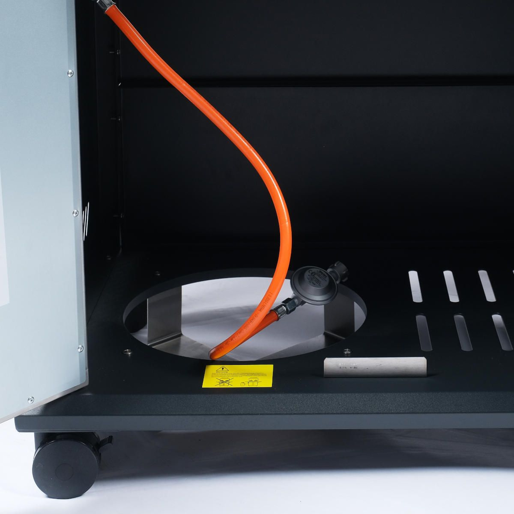 Газовый гриль SANTOS S-301, с боковым горелкой, нержавеющая сталь 900242. - 2 - Robinzon.ua