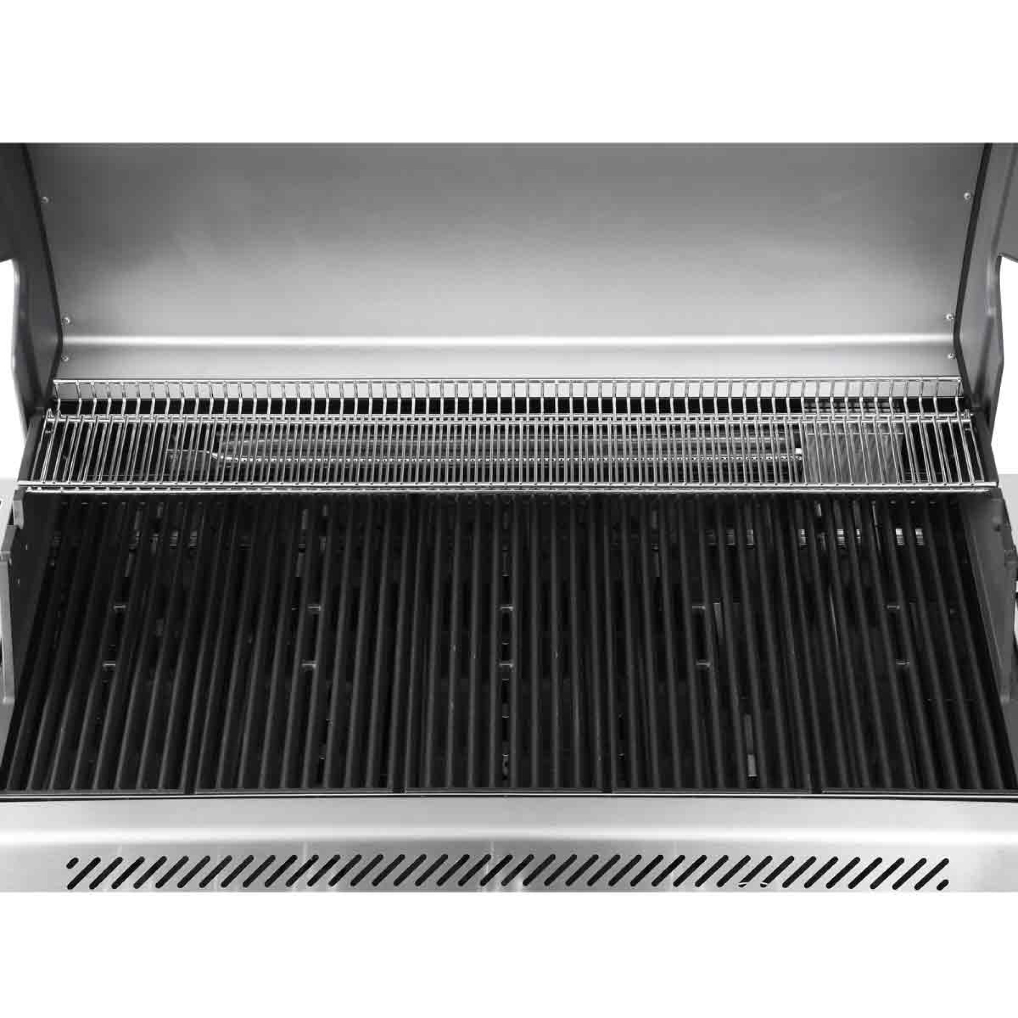 Газовий гриль SANTOS S-518, з бічним і заднім пальниками, нержавіюча сталь 890604 - 6 - Robinzon.ua