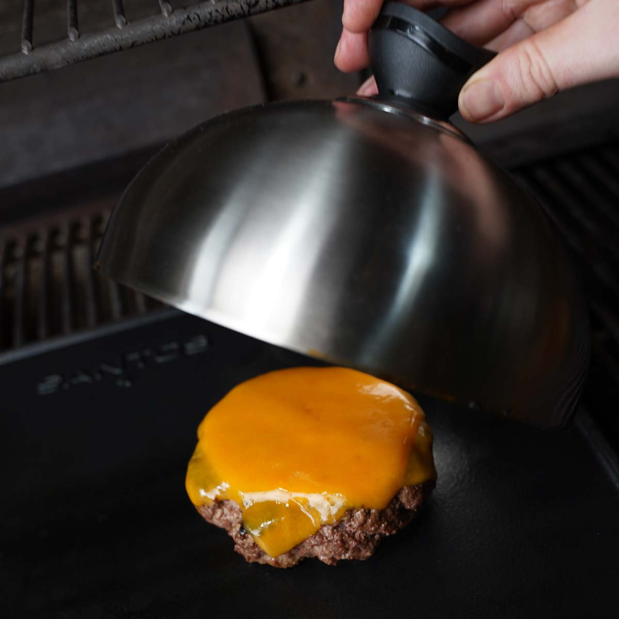 Набір кришок для страв в грилі SANTOS, з нержавіючої сталі, комплект 2 шт 890505 - 3 - Robinzon.ua