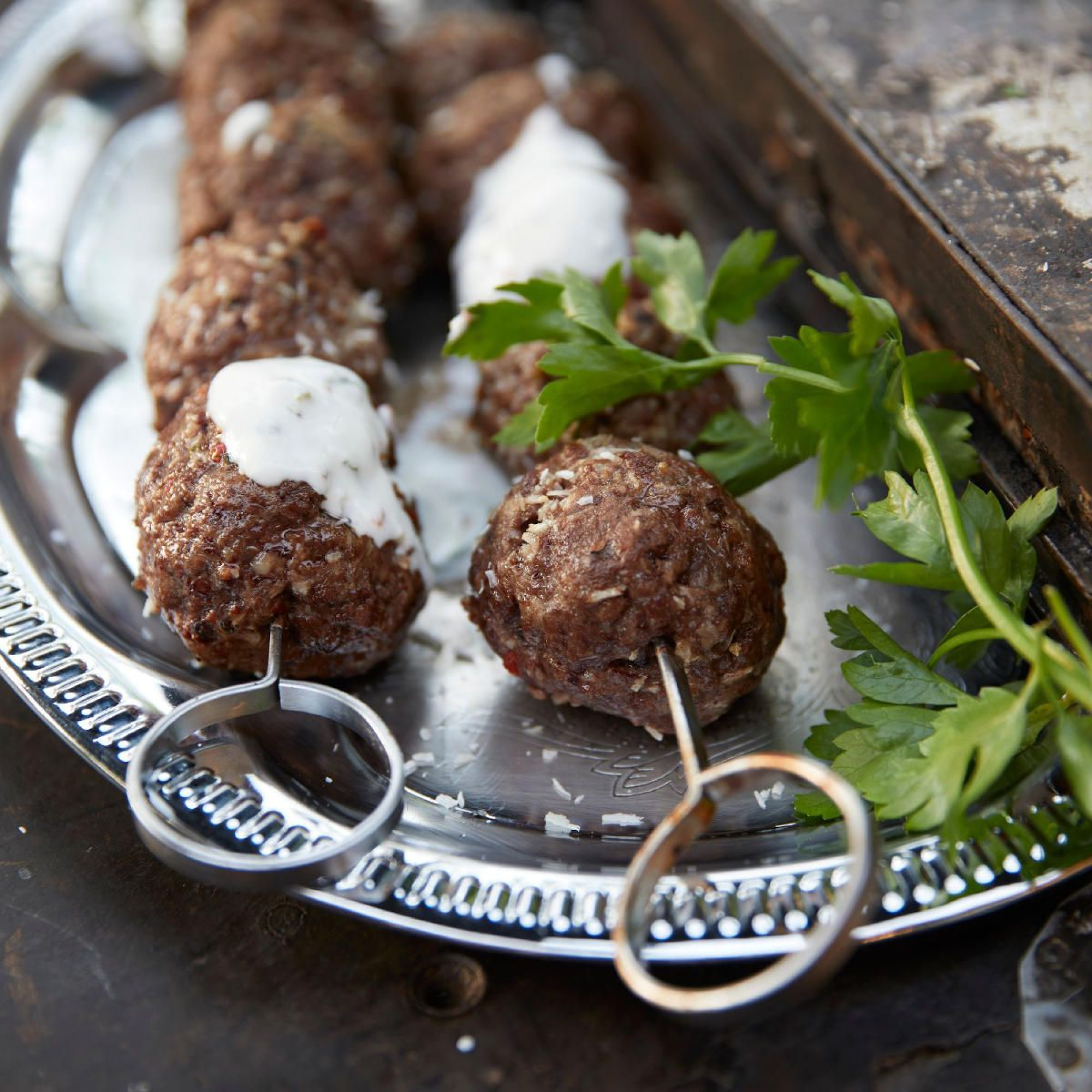 Набір шампурів з підставкою SANTOS, 6 шт, підставка, нержавіюча сталь 897597 - 3 - Robinzon.ua