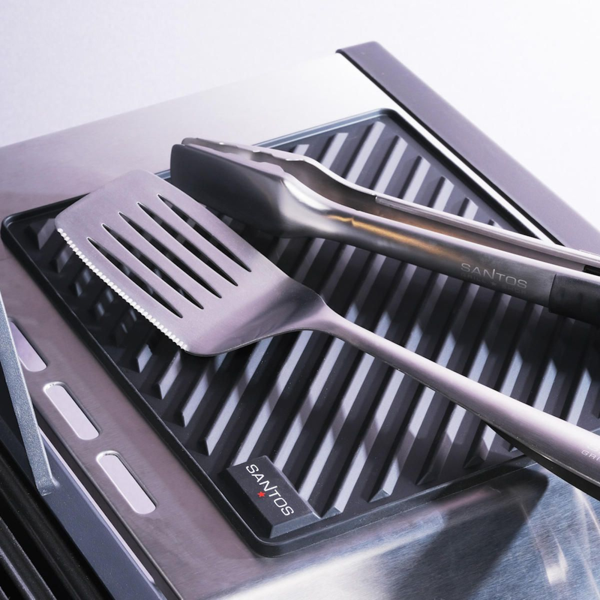 Силіконовий килимок для столових приборів SANTOS, для гриль-аксесуарів, 35 х 27,5 см 900136 - 2 - Robinzon.ua