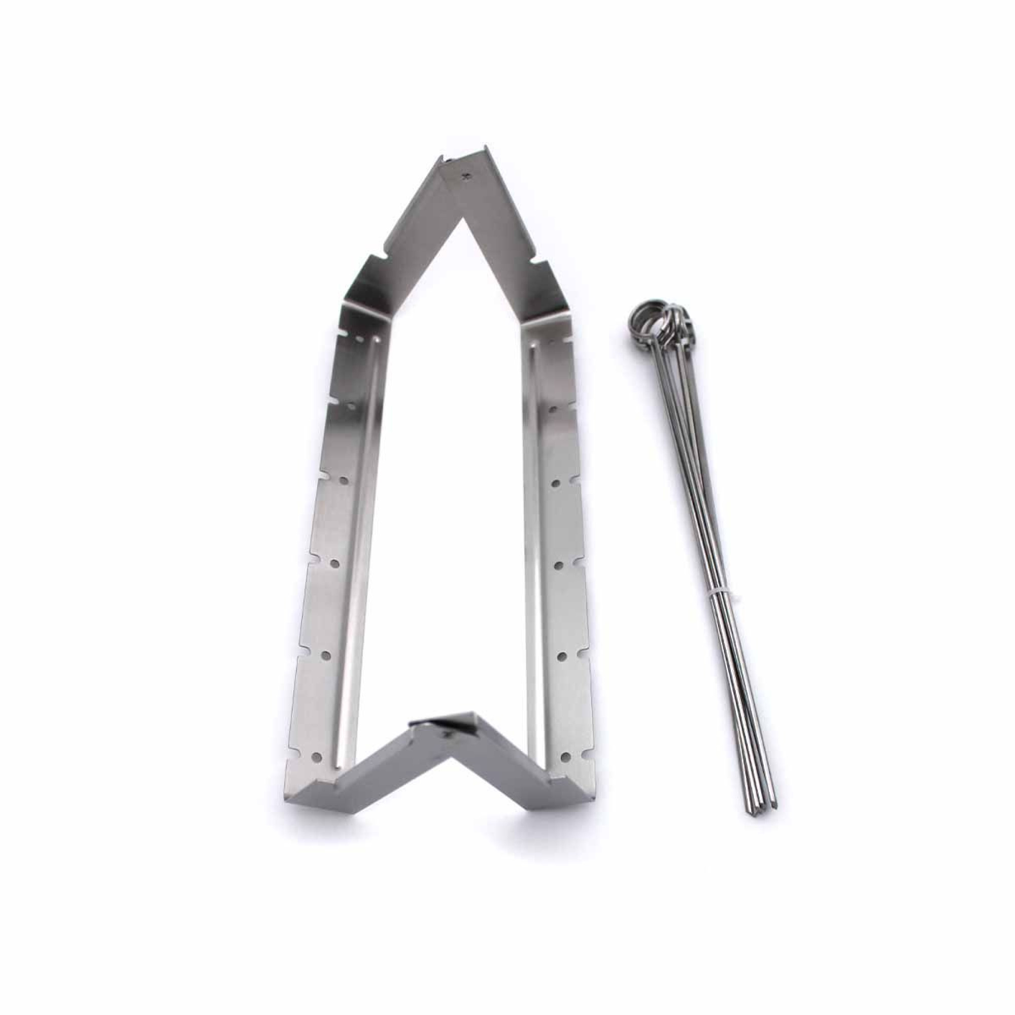 Набор шампуров с подставкой SANTOS, 6 шт, складная подставка, нержавеющая сталь 890109. - 4 Набор шампуров с подставкой SANTOS, 6 шт, складная подставка, нержавеющая сталь 890109. - 4 - Robinzon.ua