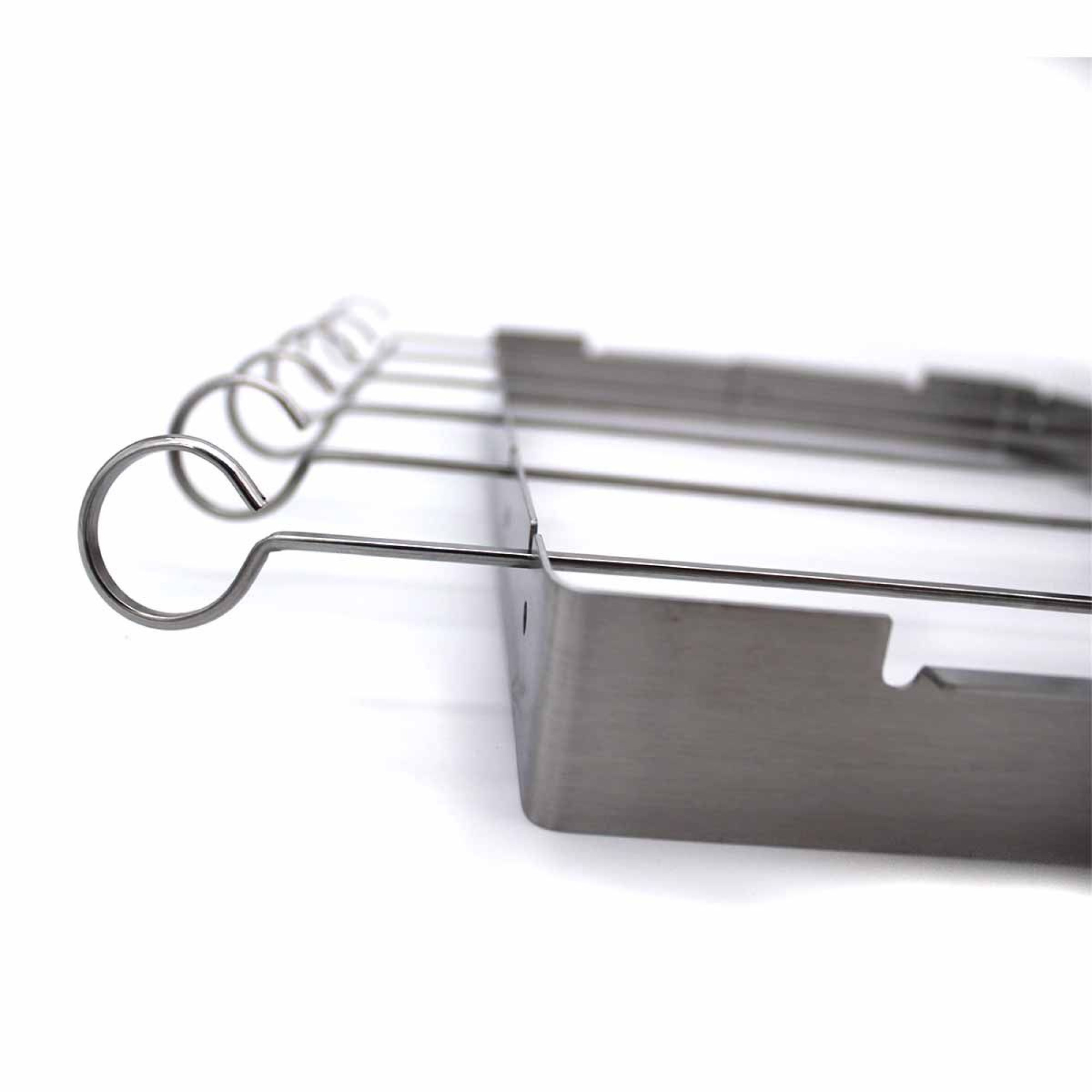 Набор шампуров с подставкой SANTOS, 6 шт, складная подставка, нержавеющая сталь 890109. - 3 Набор шампуров с подставкой SANTOS, 6 шт, складная подставка, нержавеющая сталь 890109. - 3 - Robinzon.ua