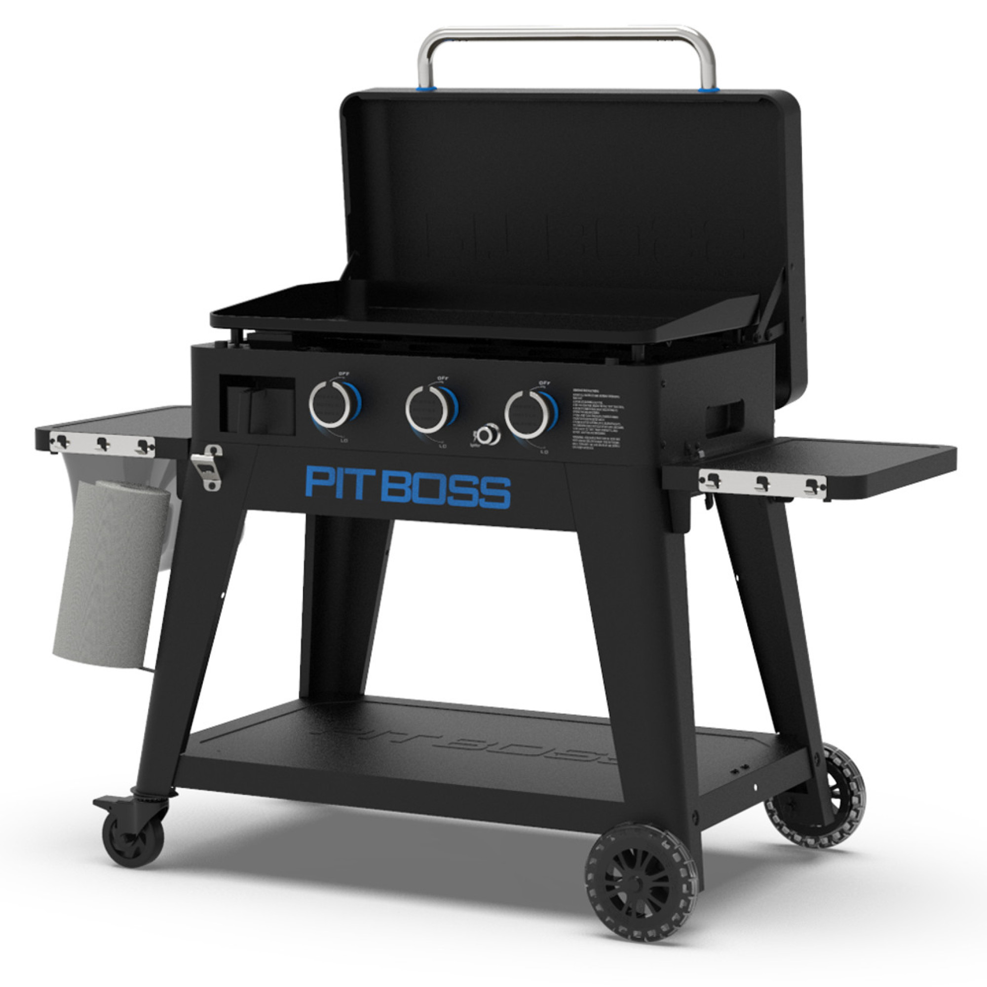 Портативний газовий гриль-планча Pit Boss Ultimate, на 3 пальники, зйомний, зі столом, 10810 - 6 - Robinzon.ua