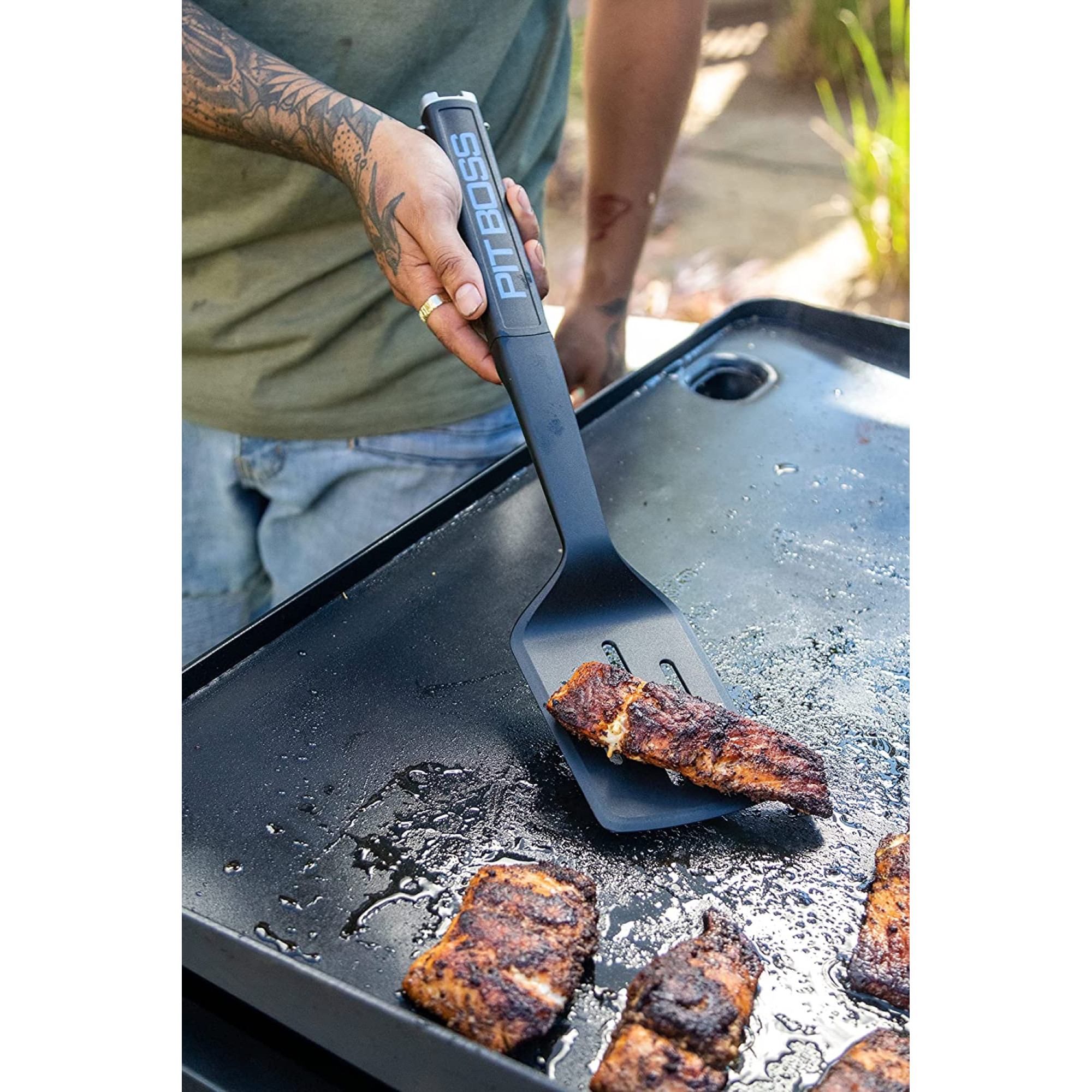 Набір інструментів для гриля-планчі Pit Boss, 5 предметів, нейлон, полімер, 40941 - 2 Набір інструментів для гриля-планчі Pit Boss, 5 предметів, нейлон, полімер, 40941 - 2 - Robinzon.ua