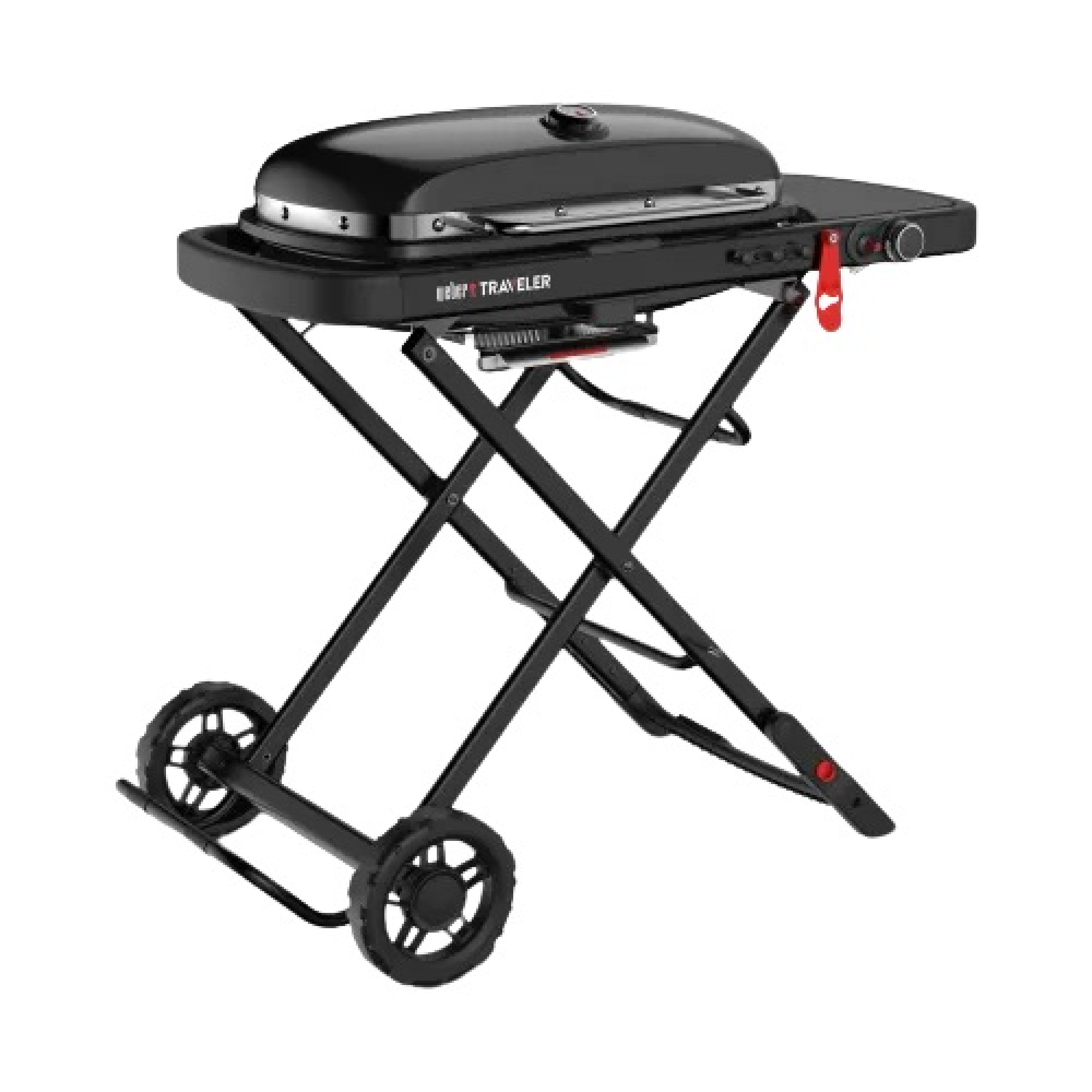 Газовий гриль Weber Traveler LP Stealth, чорний 9013075 - 1 - Robinzon.ua