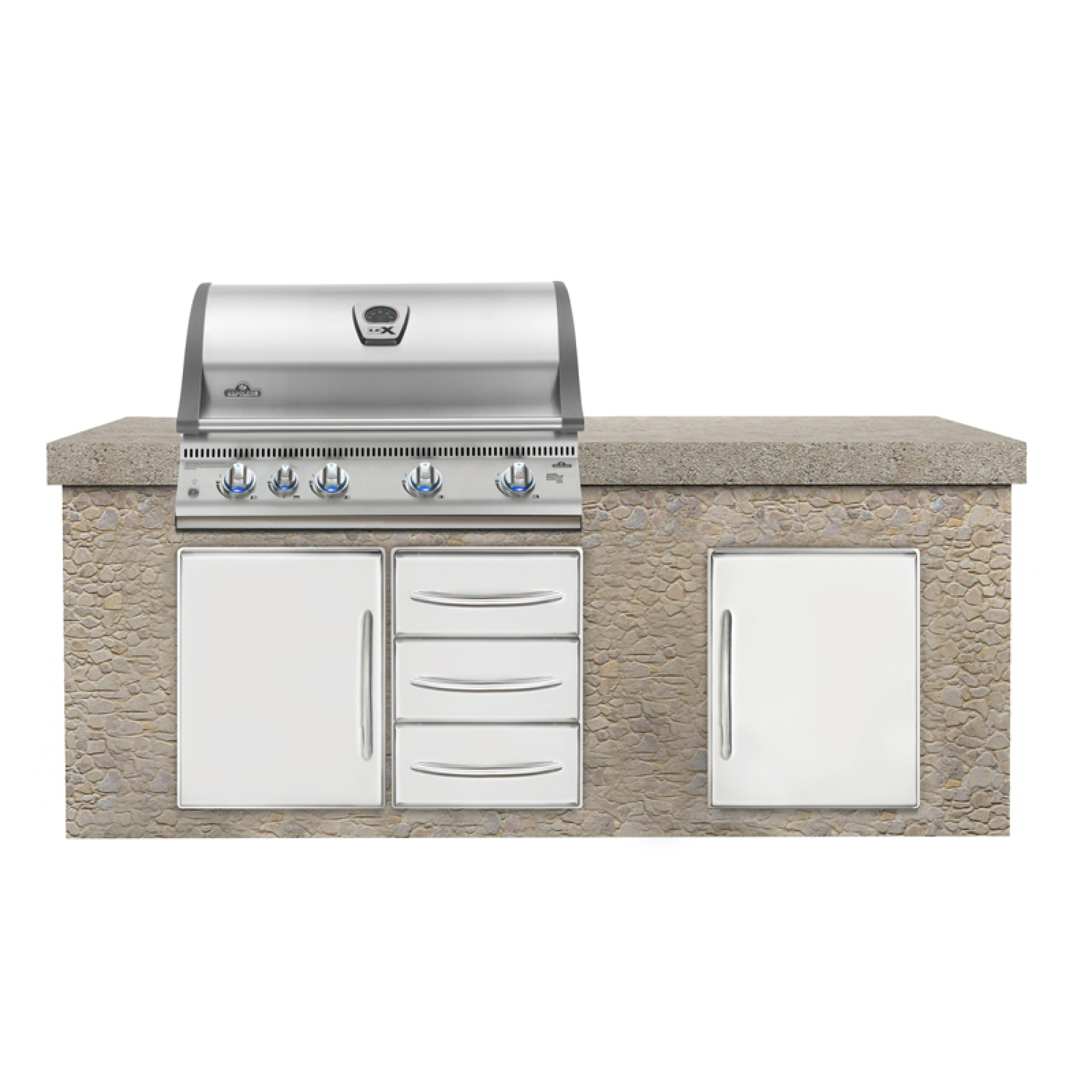 Встроенный газовый гриль BILEX-605 Napoleon BILEX605RBІPSS-RU. - 4 - Robinzon.ua