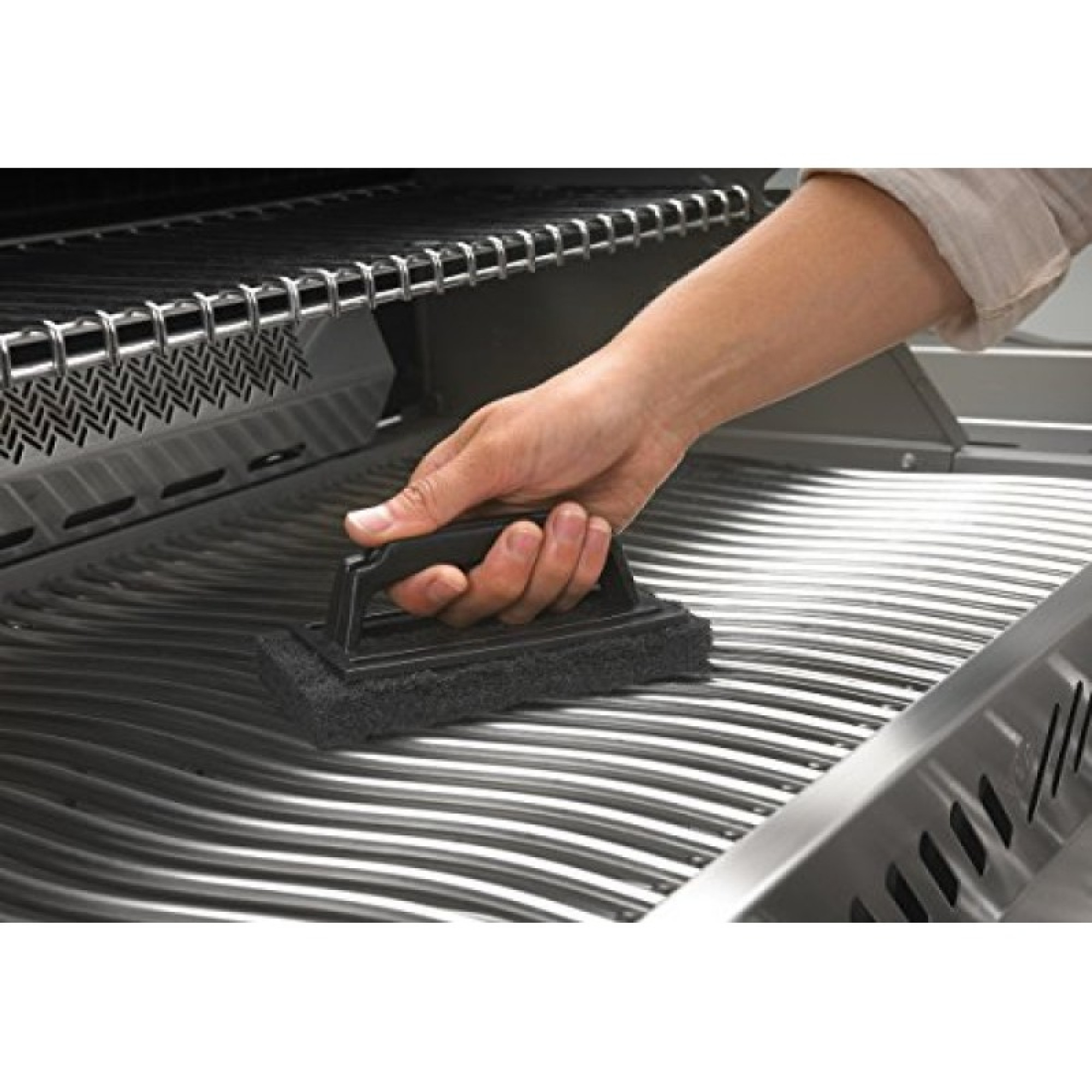 Абразивная губка с ручкой Napoleon для чистки решеток и планок. - 2 - Robinzon.ua