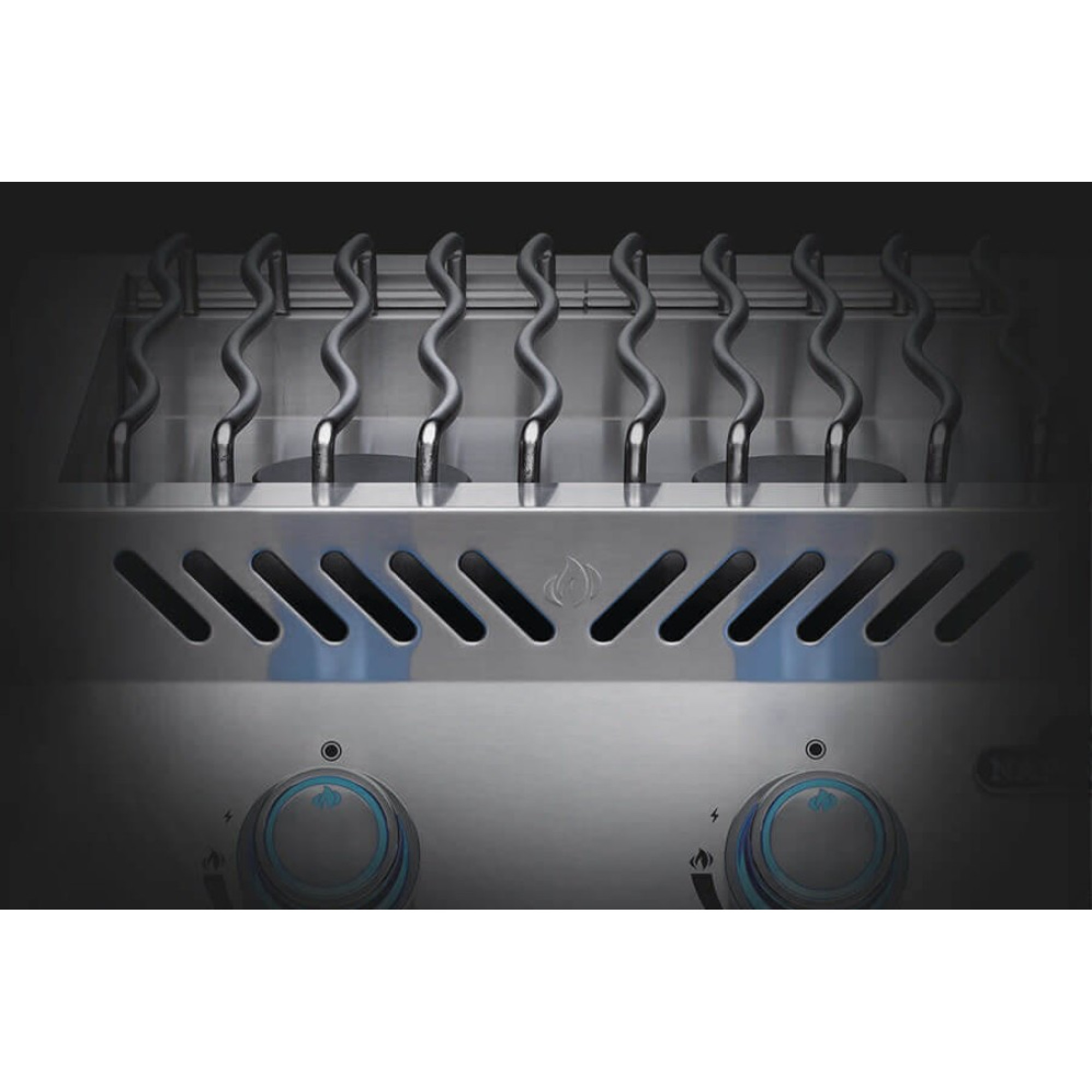 Двойная варочная поверхность для встраивания с крышкой из нержавеющей стали Napoleon BIB18RTPSS-CE. - 6 - Robinzon.ua