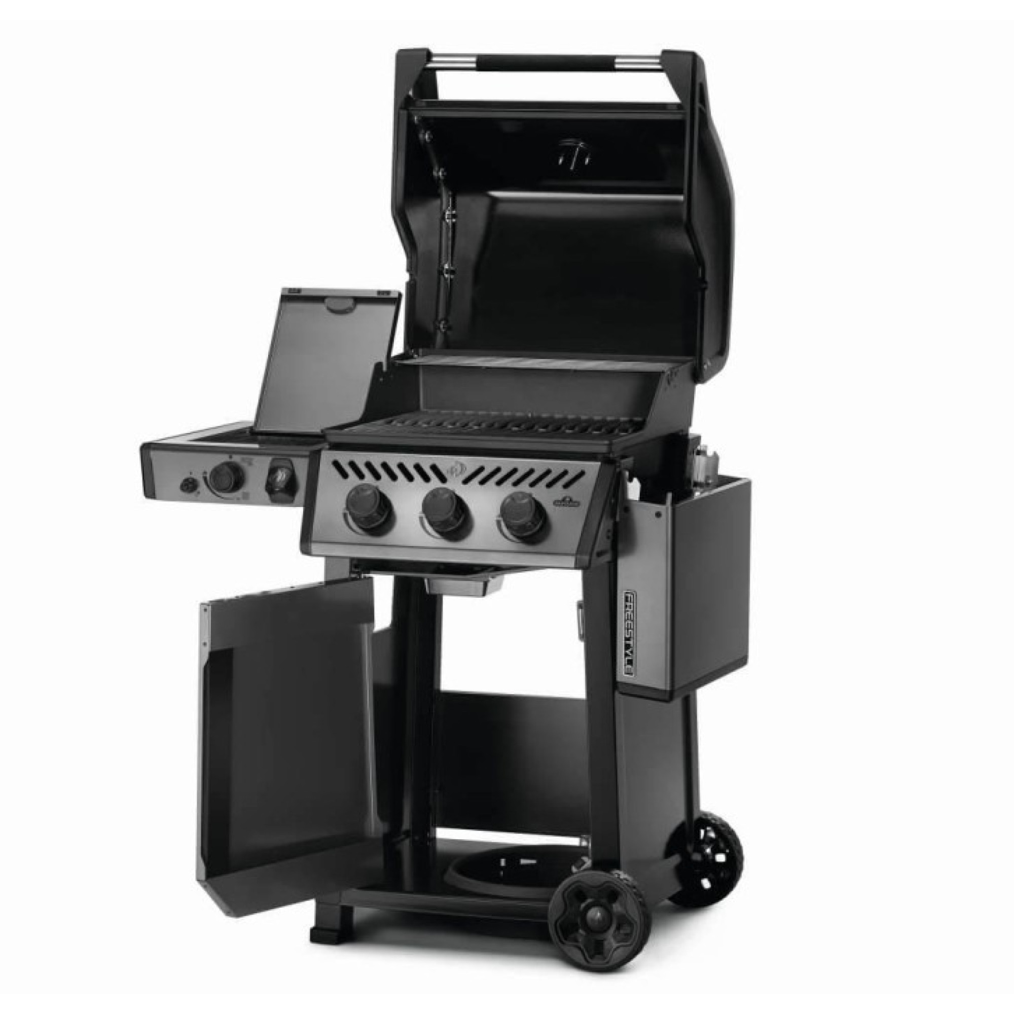 Газовий гриль Freestyle 365 з бічним пальником Sizzle Zone та дверкою, графітовий F365DSIBPGT-RU - 6 - Robinzon.ua