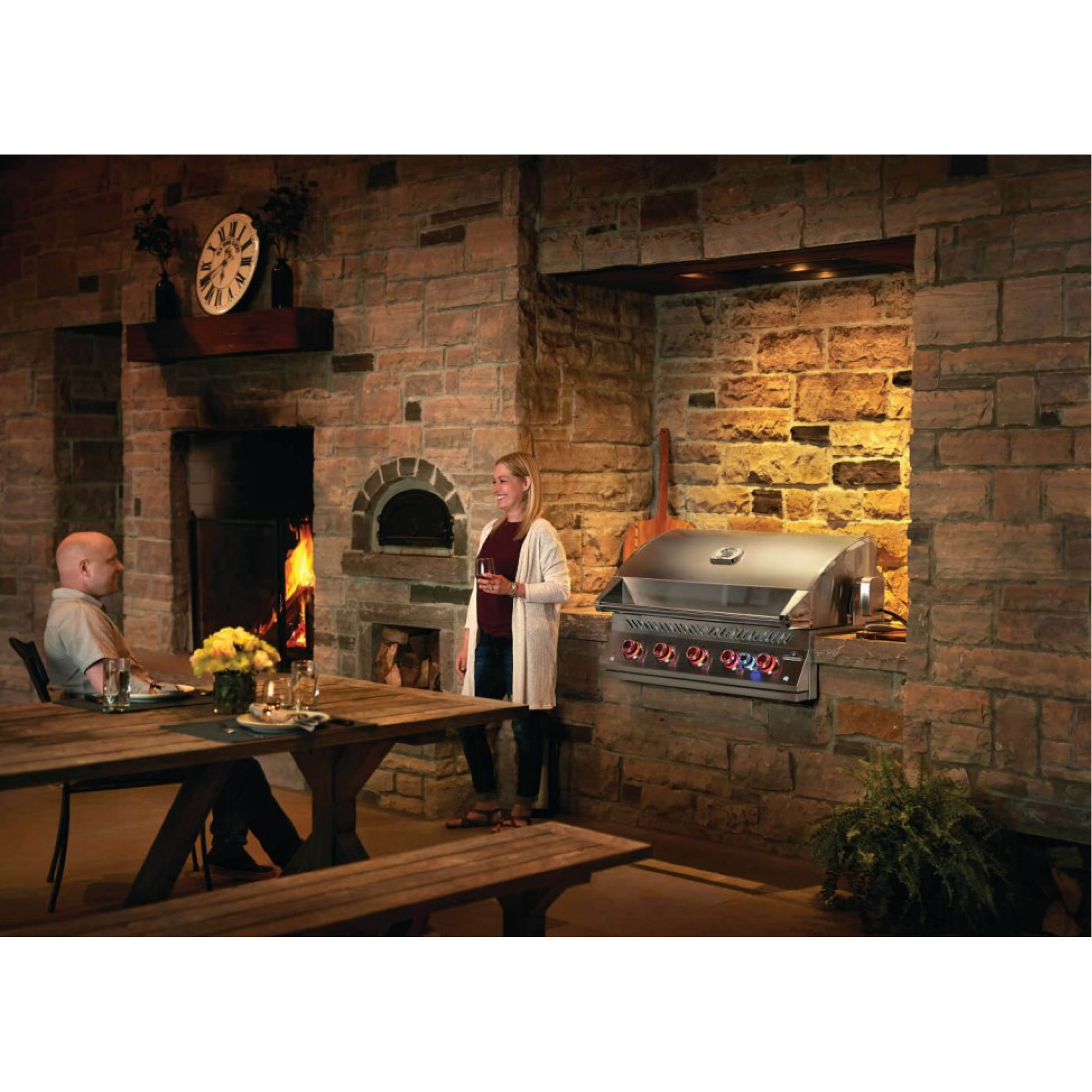 Встроенный газовый гриль Napoleon 700 Series BIG38 (5+1 горелки) BIG38RBPSS-RC. - 2 - Robinzon.ua