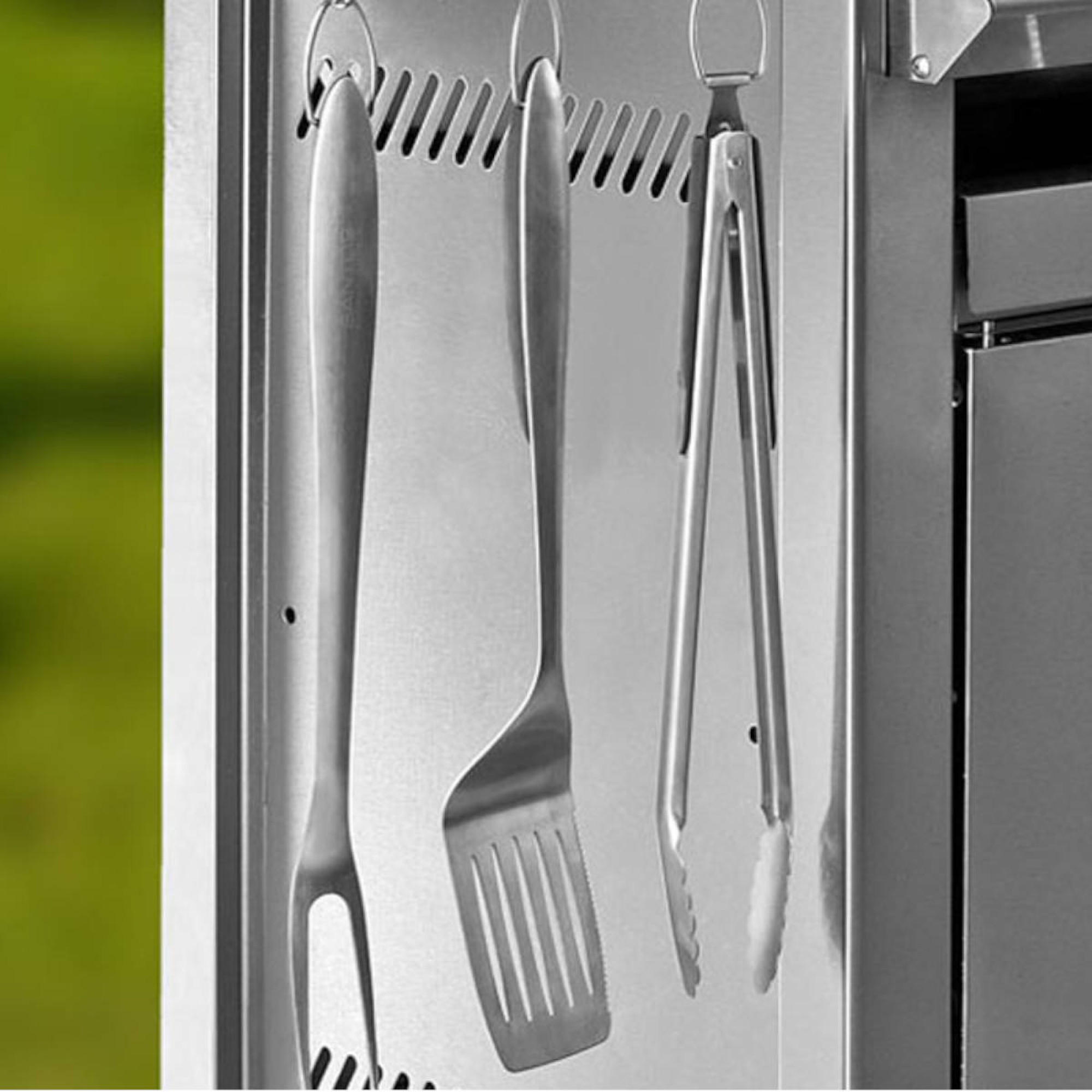 Набір приборів для гриля SANTOS, 3 шт, нержавіюча сталь 103103 - 1 - Robinzon.ua