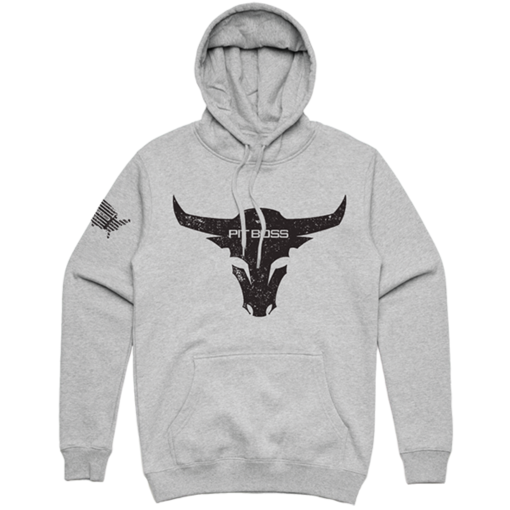 Худі Pit Boss Bull, Grey Heather - чоловіче MD 40556 - Robinzon.ua