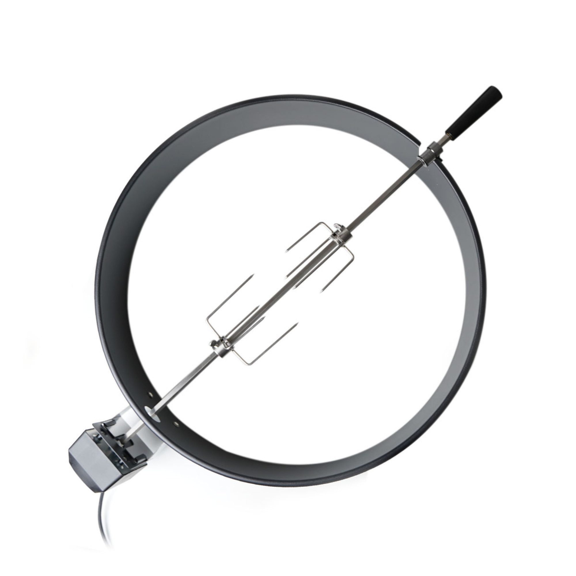 Вертель для угольного гриля Ø 57 см SANTOS Premium черный 898969. - 1 Вертель для угольного гриля Ø 57 см SANTOS Premium черный 898969. - 1 - Robinzon.ua