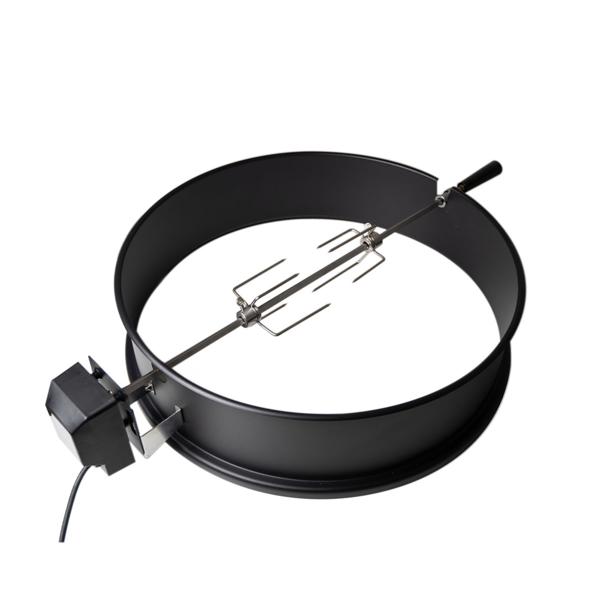 Вертіль для вугільного гриля &Oslash; 57 см SANTOS Premium чорний 898969 - Robinzon.ua